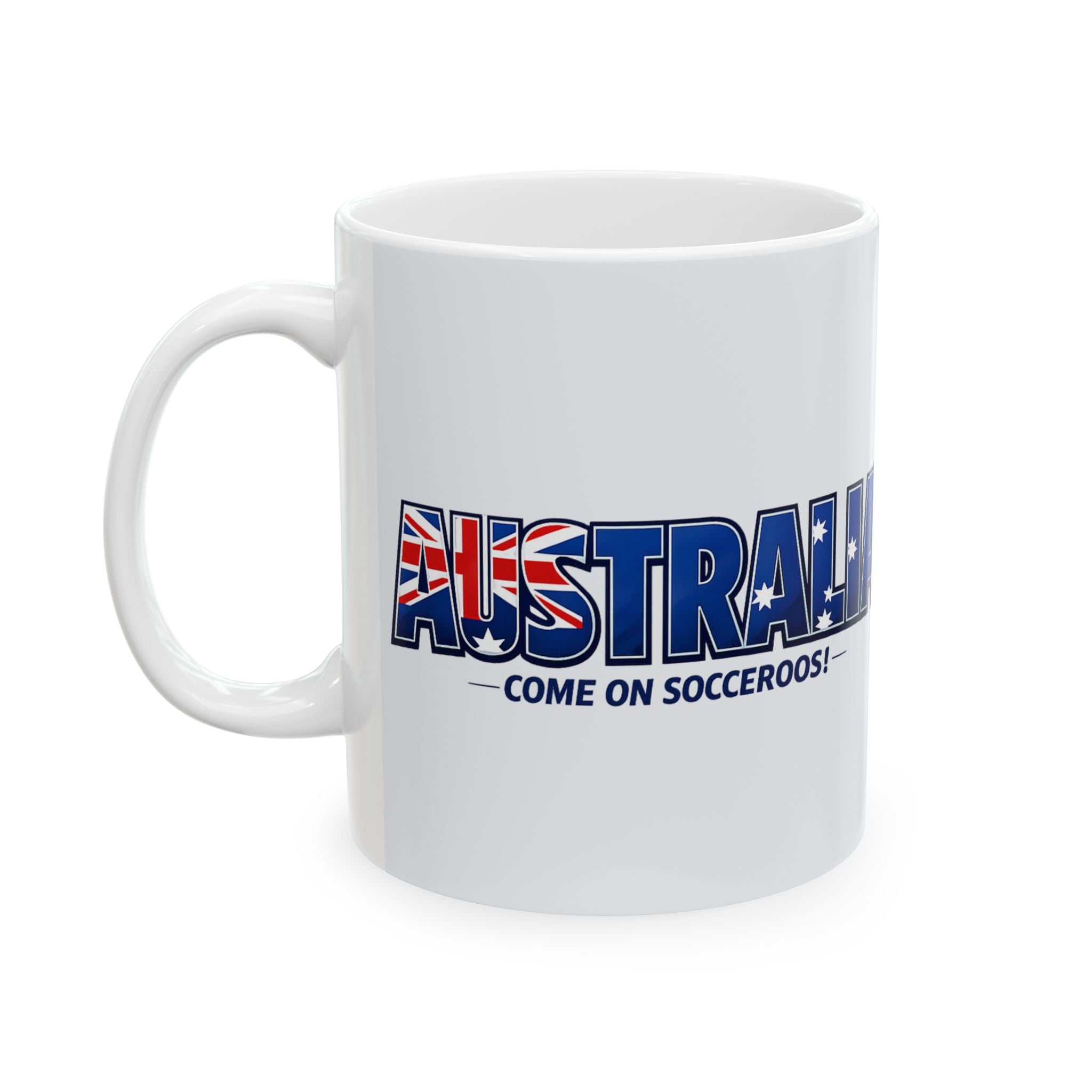 Australia World Cup 2026 Soccer Mug | Australia Flag, Ceramic Coffee Mug, Gift For Dad