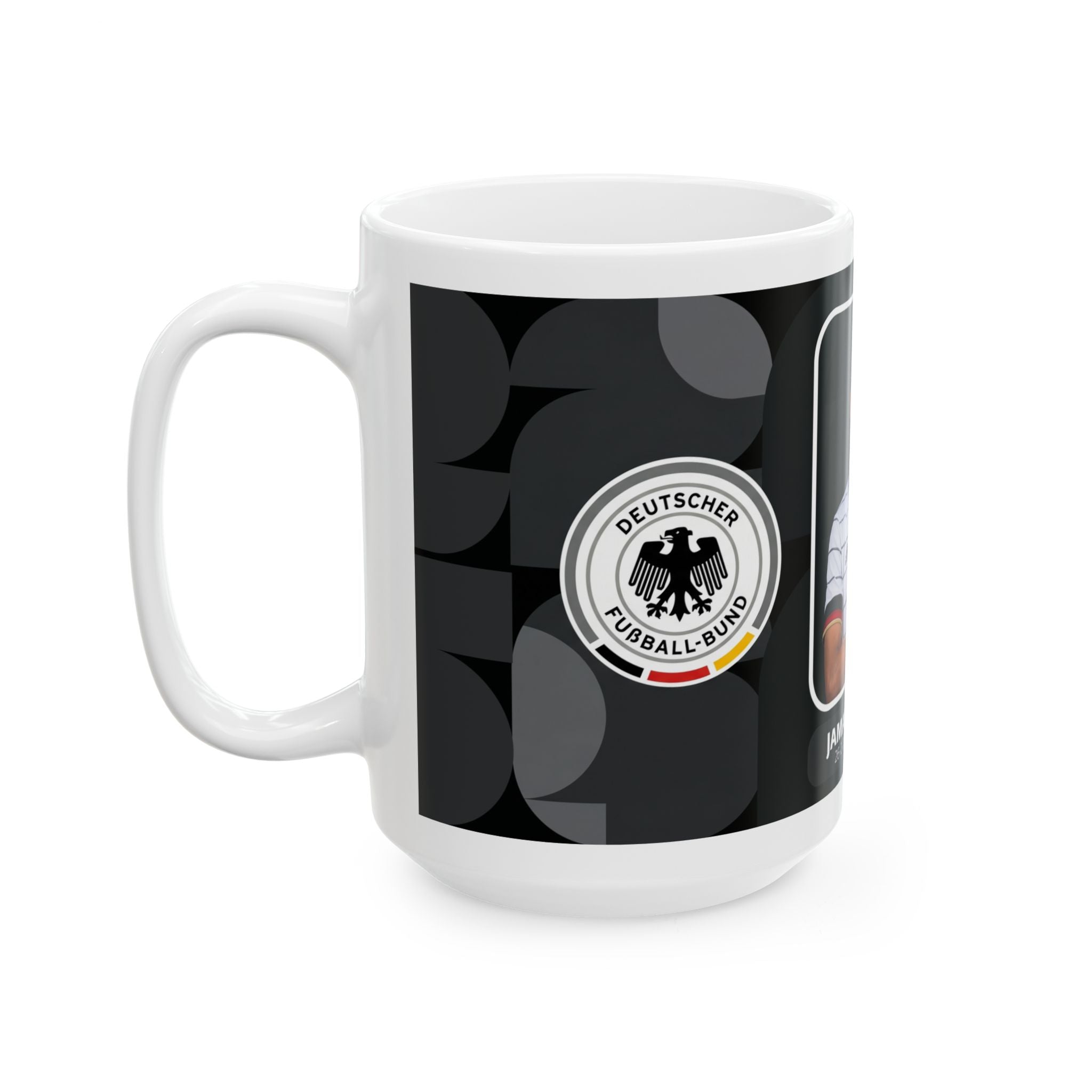 Germany Soccer Player Jamal Musiala Mug — World Cup 2026 Mugs, Ceramic Coffee Cup
