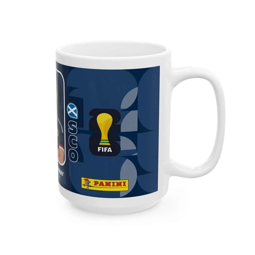 Scotland Soccer Player Scott McTominay Mug — Ceramic Coffee Cup (11oz/15oz), World Cup 2026 Mugs