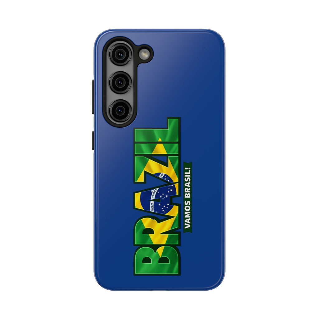 Brazil Soccer Fan Phone Case, Protective, Glossy, World Cup 2026, Tough Cases, Custom Phone Cases