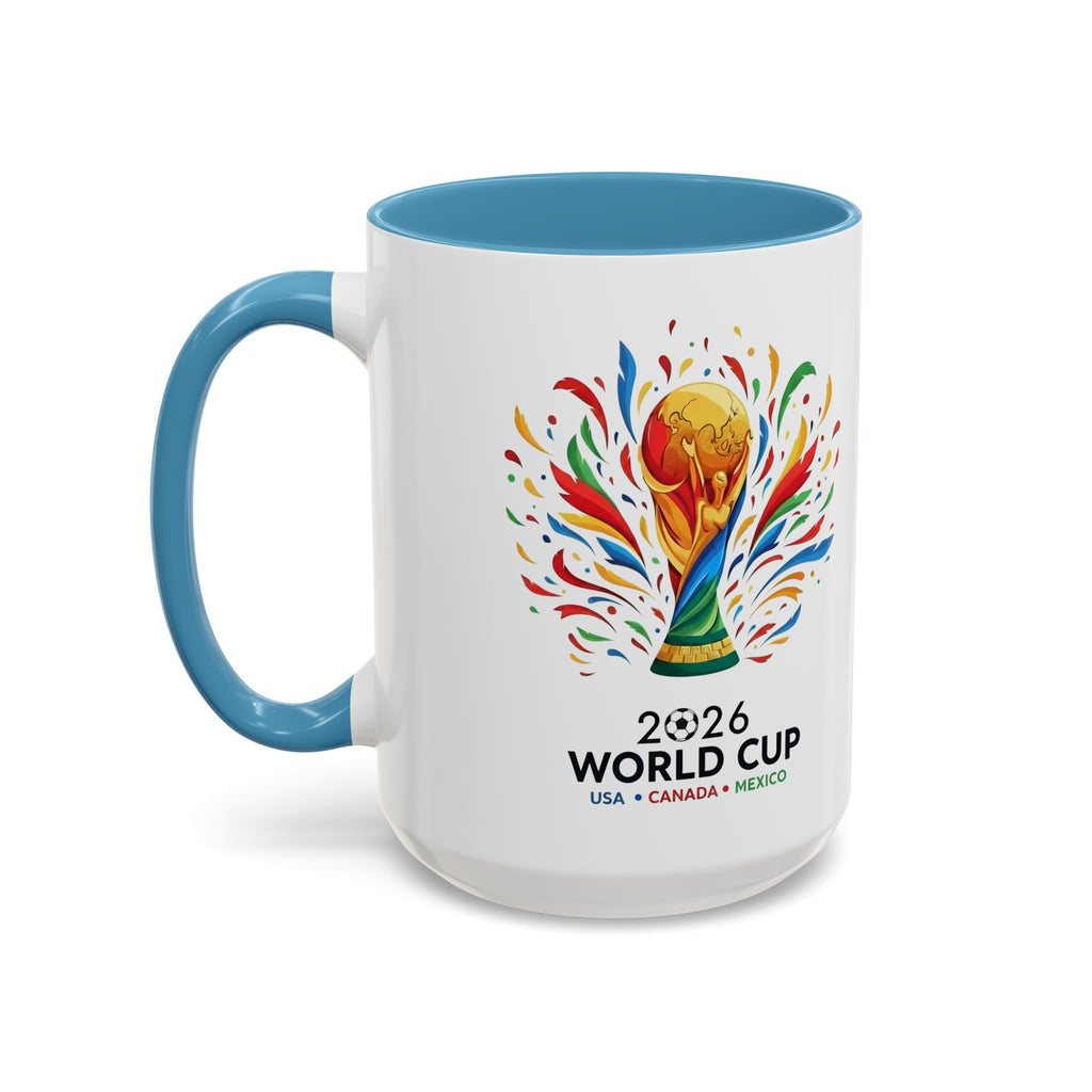Egypt 2026 Soccer World Cup Accent Coffee Mug | Egypt 2026 Football Flag Design, Soccer World Cup 2026, Gift for Dad