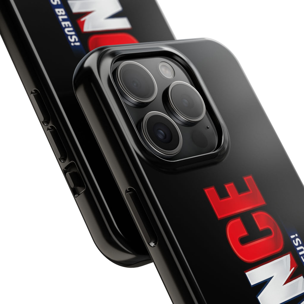 France tricolor vertical text Phone Case | Allez Les Bleus!, Cuctom Protective, Glossy Tough Cases, World Cup 2026