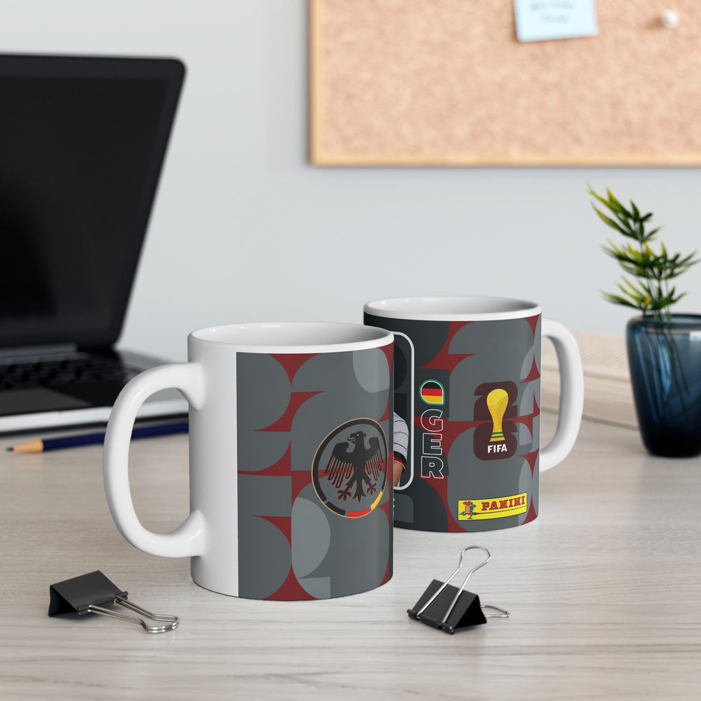 Germany Soccer Player Kai Havertz Mug — Ceramic Coffee Cup (11oz, 15oz), World Cup 2026 Mugs