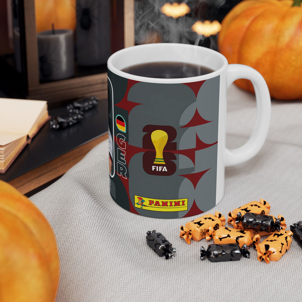 Germany Soccer Player Kai Havertz Mug — Ceramic Coffee Cup (11oz, 15oz), World Cup 2026 Mugs