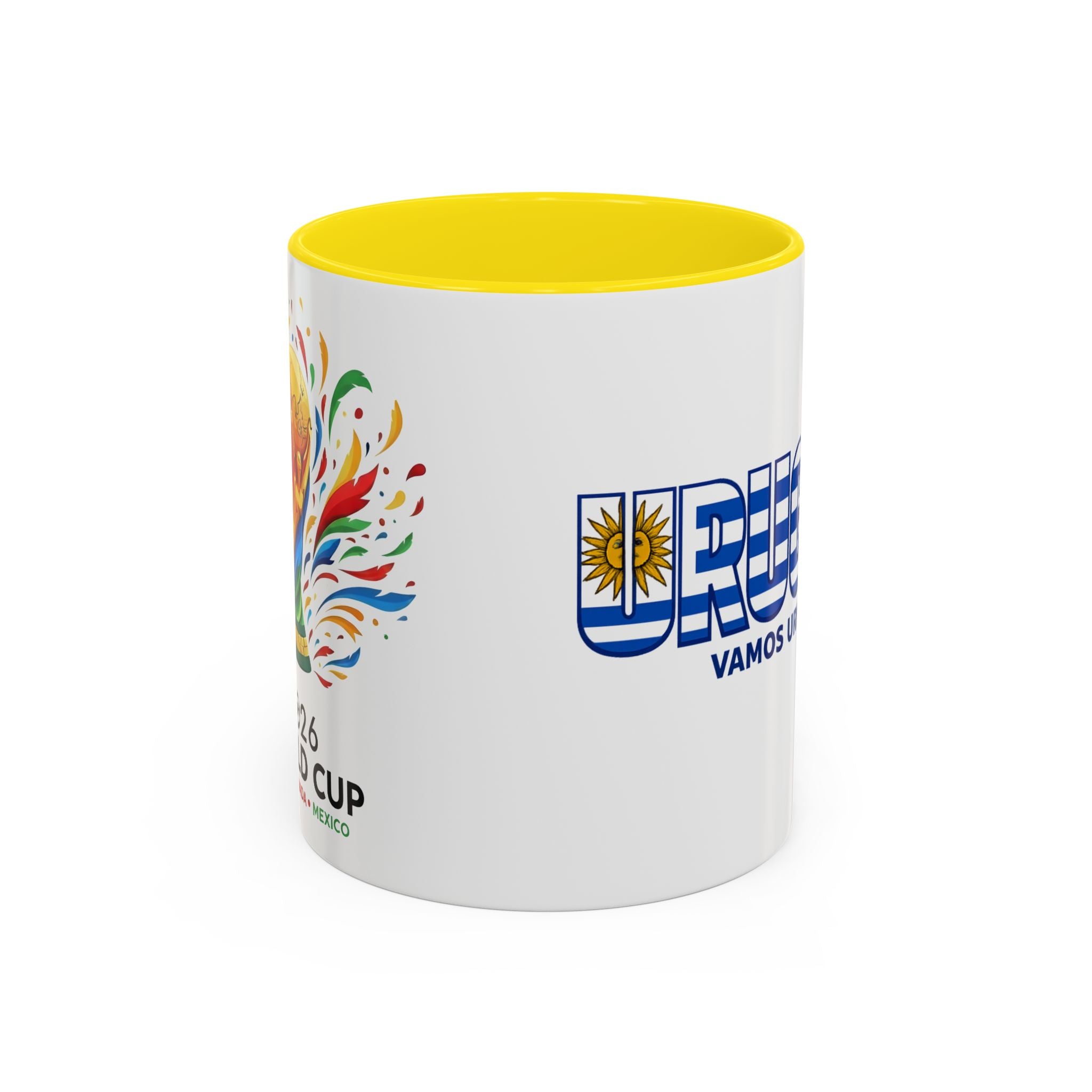 Uruguay Vamos Uruguay Mug | Accent Coffee Mug 11oz 15oz, Soccer World Cup, Gift for Dad