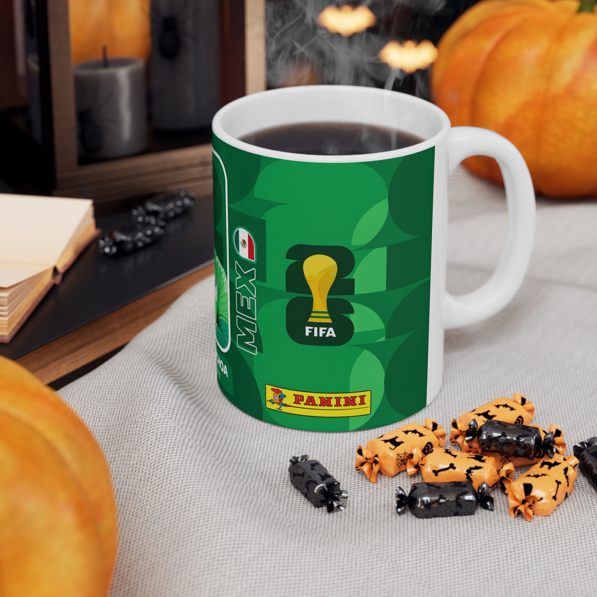 Mexico Soccer Player Guillermo Ochoa Mug – Ceramic Coffee Cup (11oz, 15oz), World Cup 2026 Mugs
