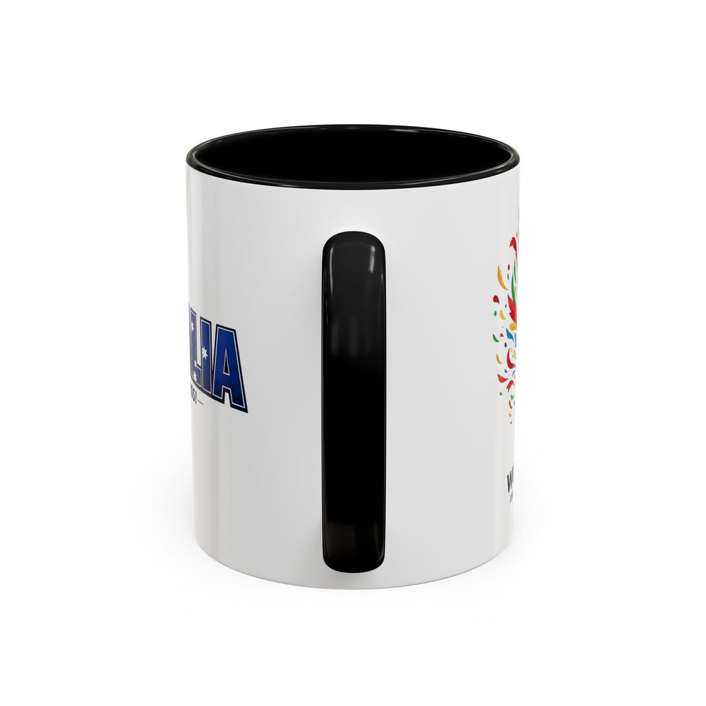 Australia Soccer Cheers Mug | Accent Coffee Mug 11oz 15oz