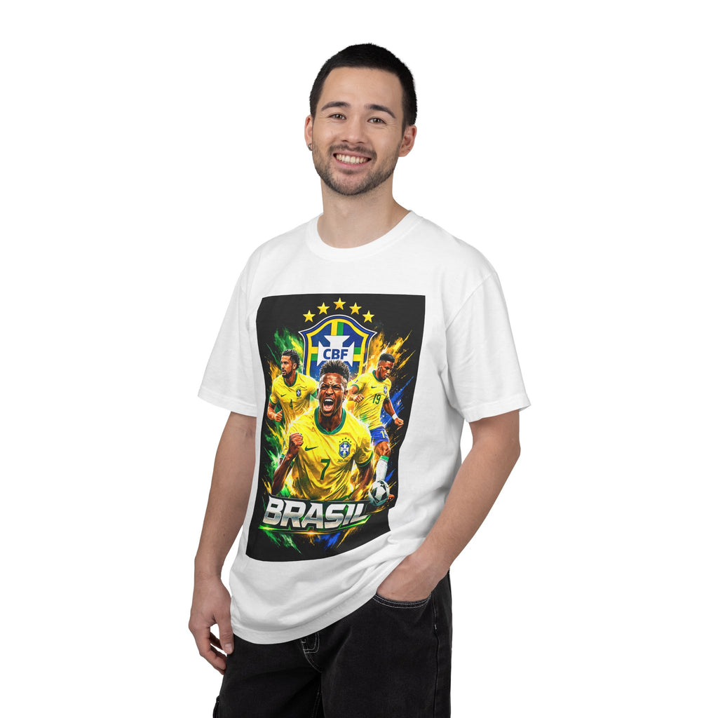 Brazil Soccer Players T-Shirt | 2026 World Cup Back Design, Brasil Flag, Gift for him, Collectible