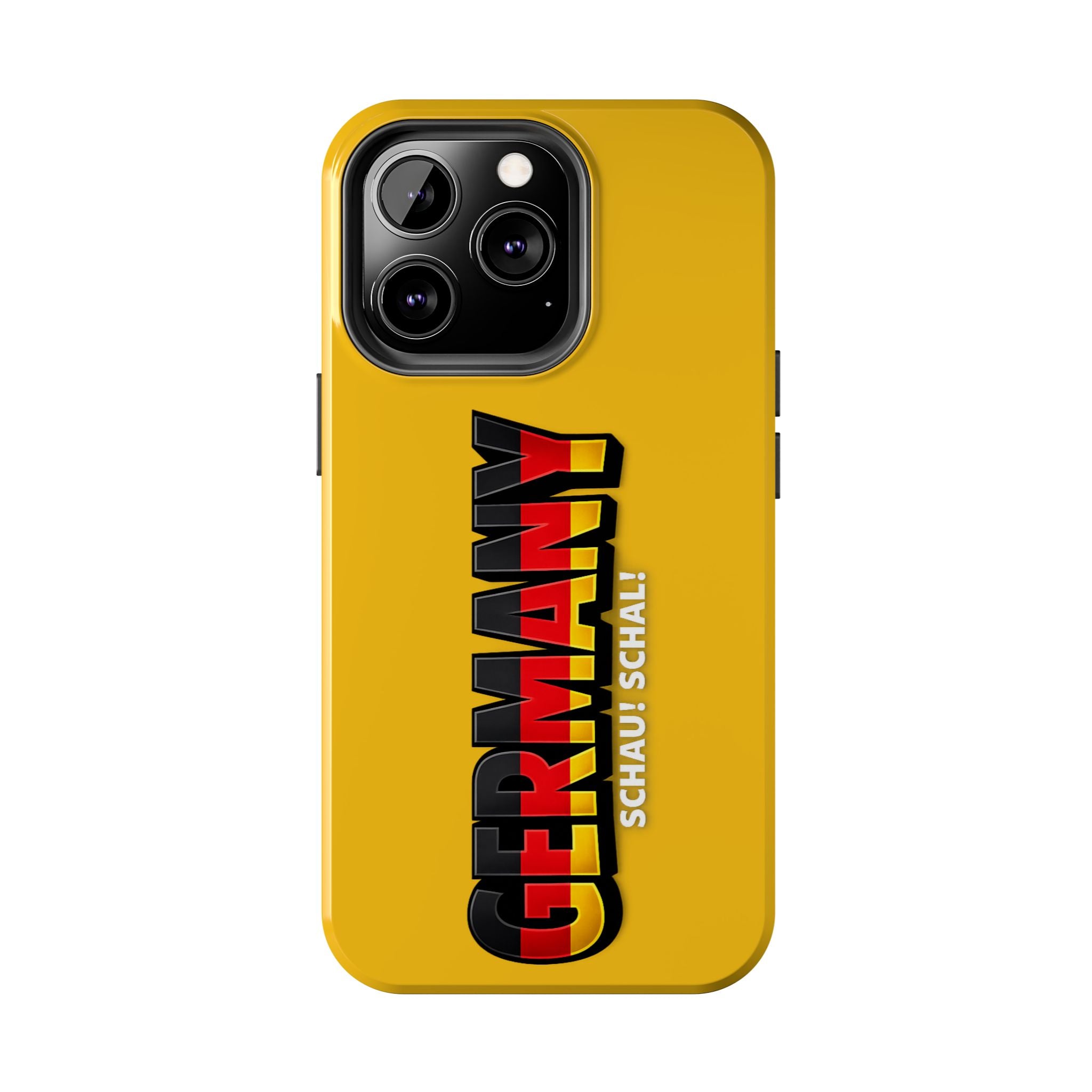 Germany Text Phone Case | Soccer Fan Phone Case, Protective, Glossy, World Cup 2026