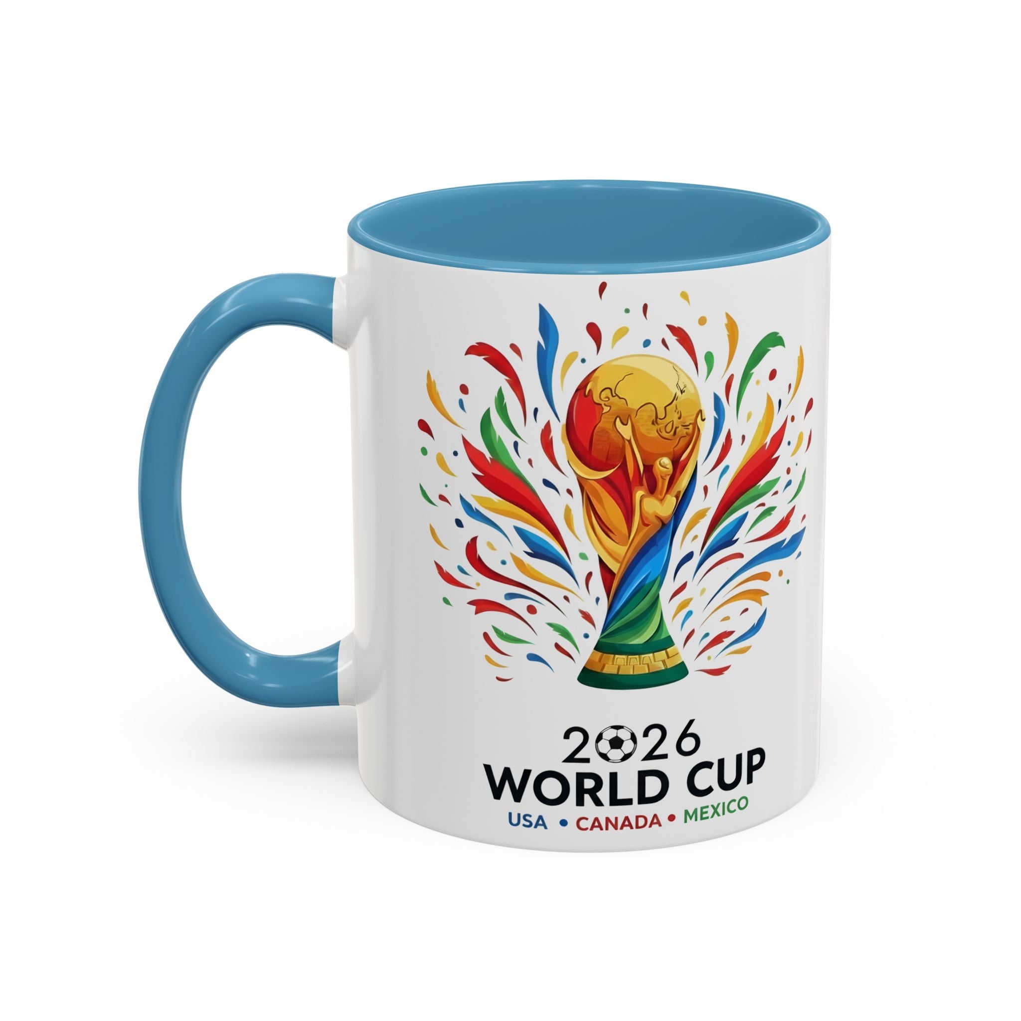 Portugal flag lettering Accent Coffee Mug | Portugal souvenir mug, Soccer World Cup 2026, Gift for Dad