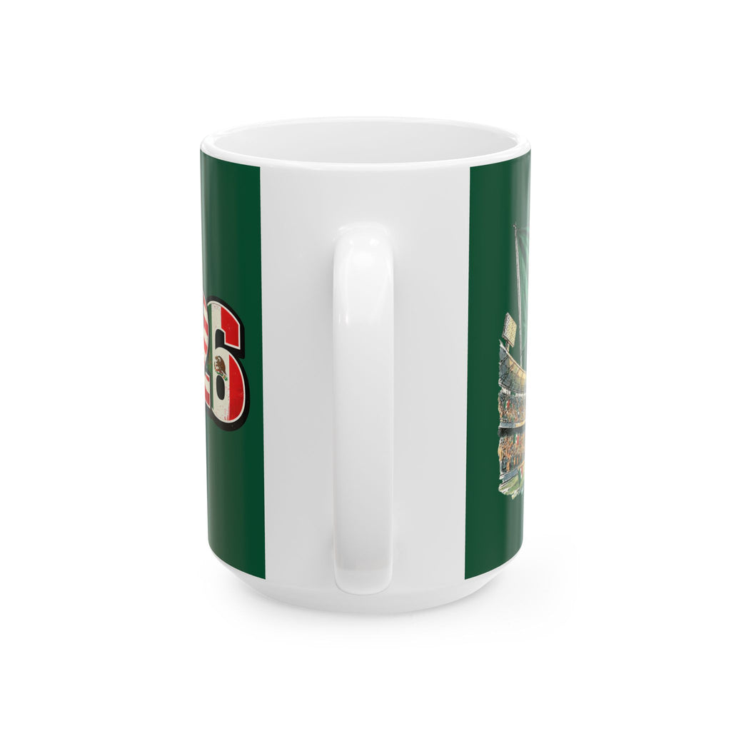 Mexico World Cup 2026 Soccer Mug, Ceramic Cup, Mexico Flag, Gift For Soccer Fan