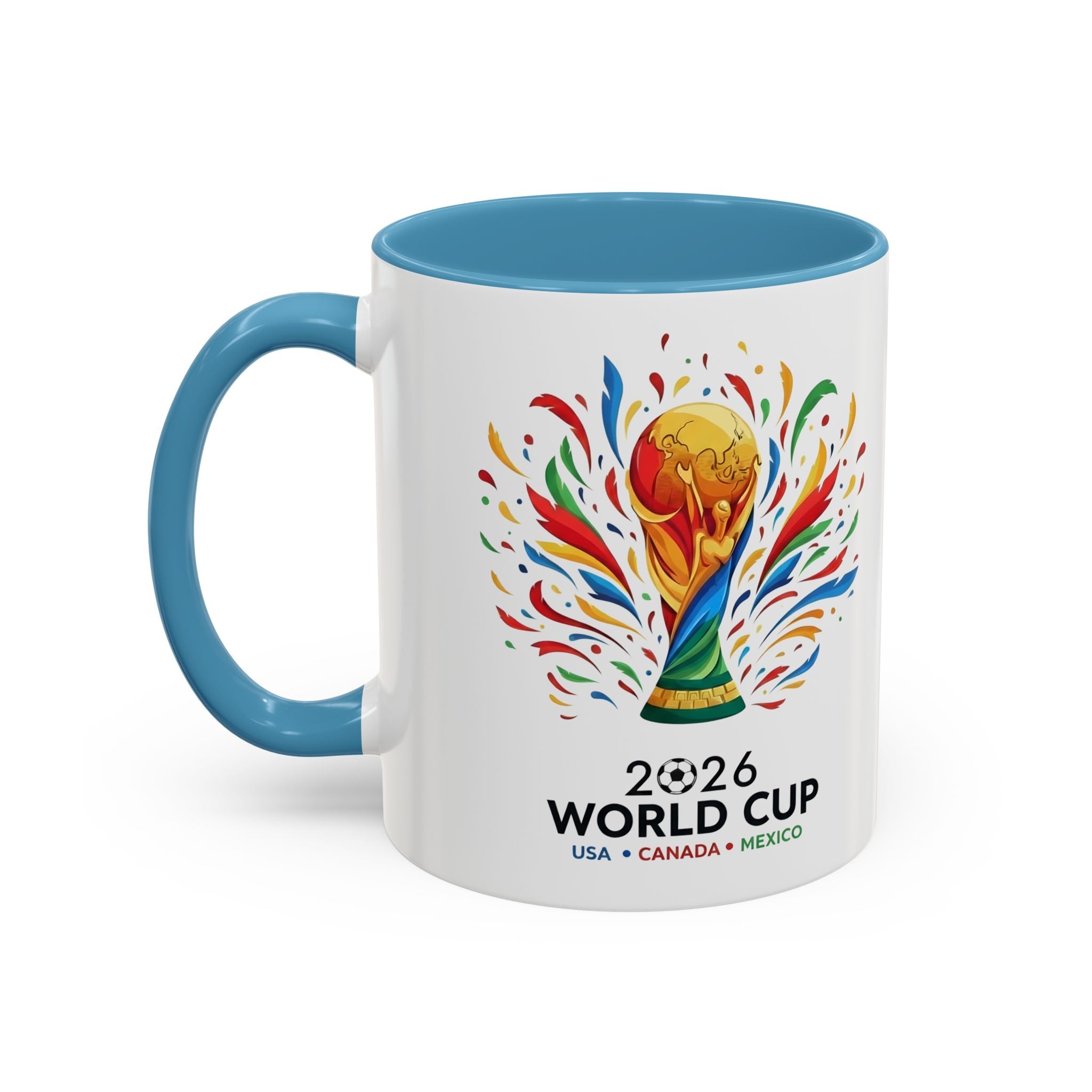 Tunisia 2026 Soccer Logo Mug | World Cup Fan Coffee Mug, Soccer World Cup 2026, Gift for Dad
