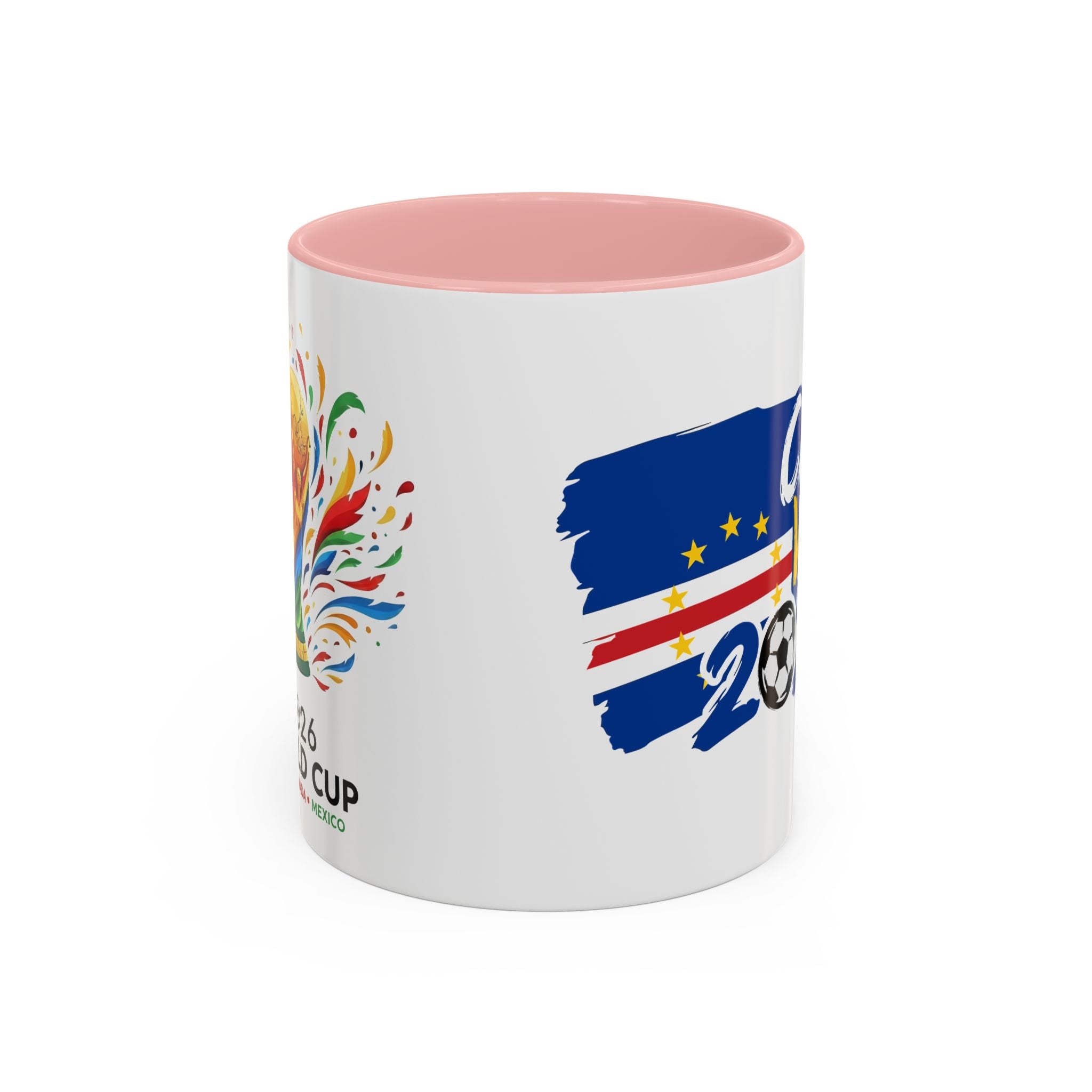 Cape Verde 2026 Soccer World Cup Mug | Accent Coffee Mug 11oz 15oz,Soccer World Cup 2026, Gift for Dad