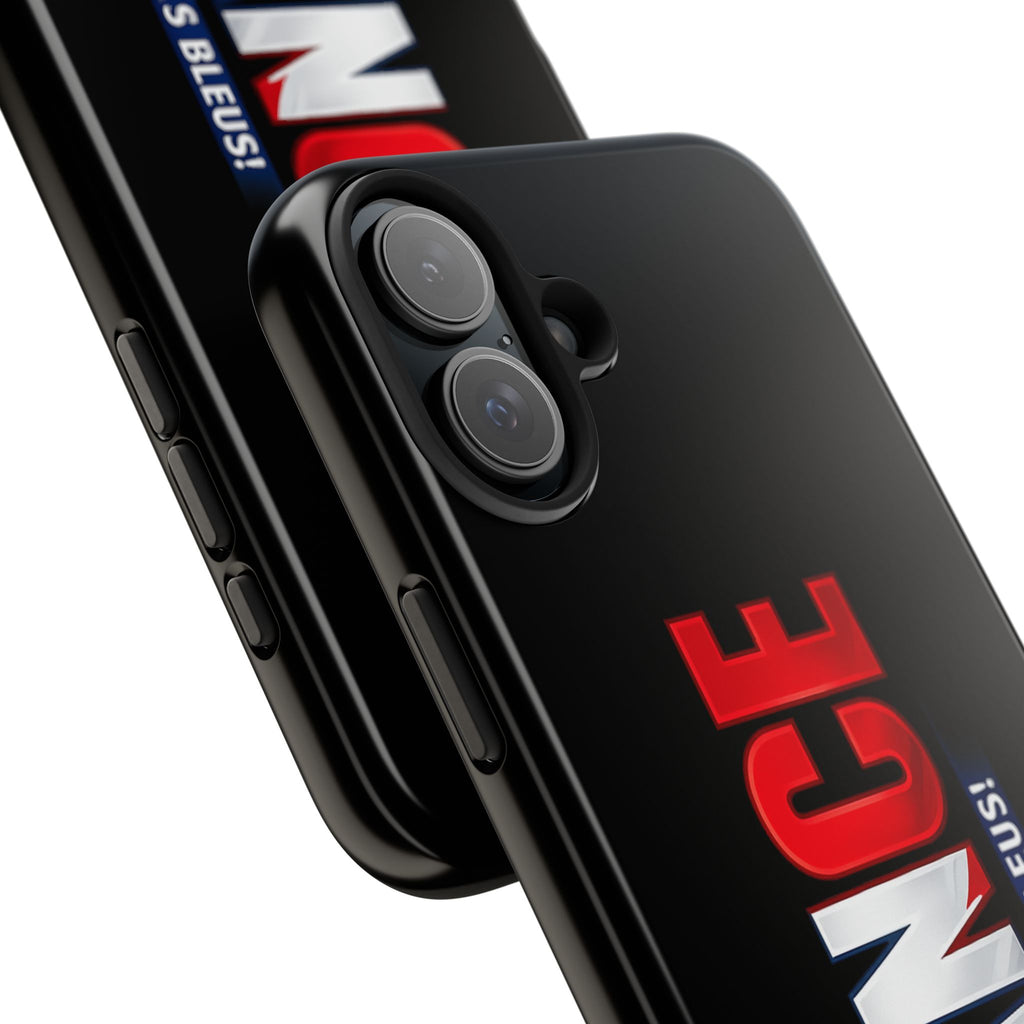 France tricolor vertical text Phone Case | Allez Les Bleus!, Cuctom Protective, Glossy Tough Cases, World Cup 2026