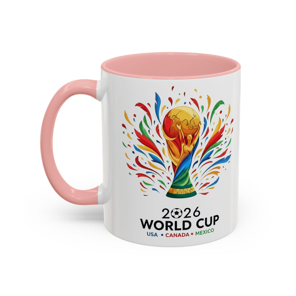 Canada Maple Leaf Text Coffee Mug | We Can. We Will. World Cup 2026, Canada Flag, Gift for Dad