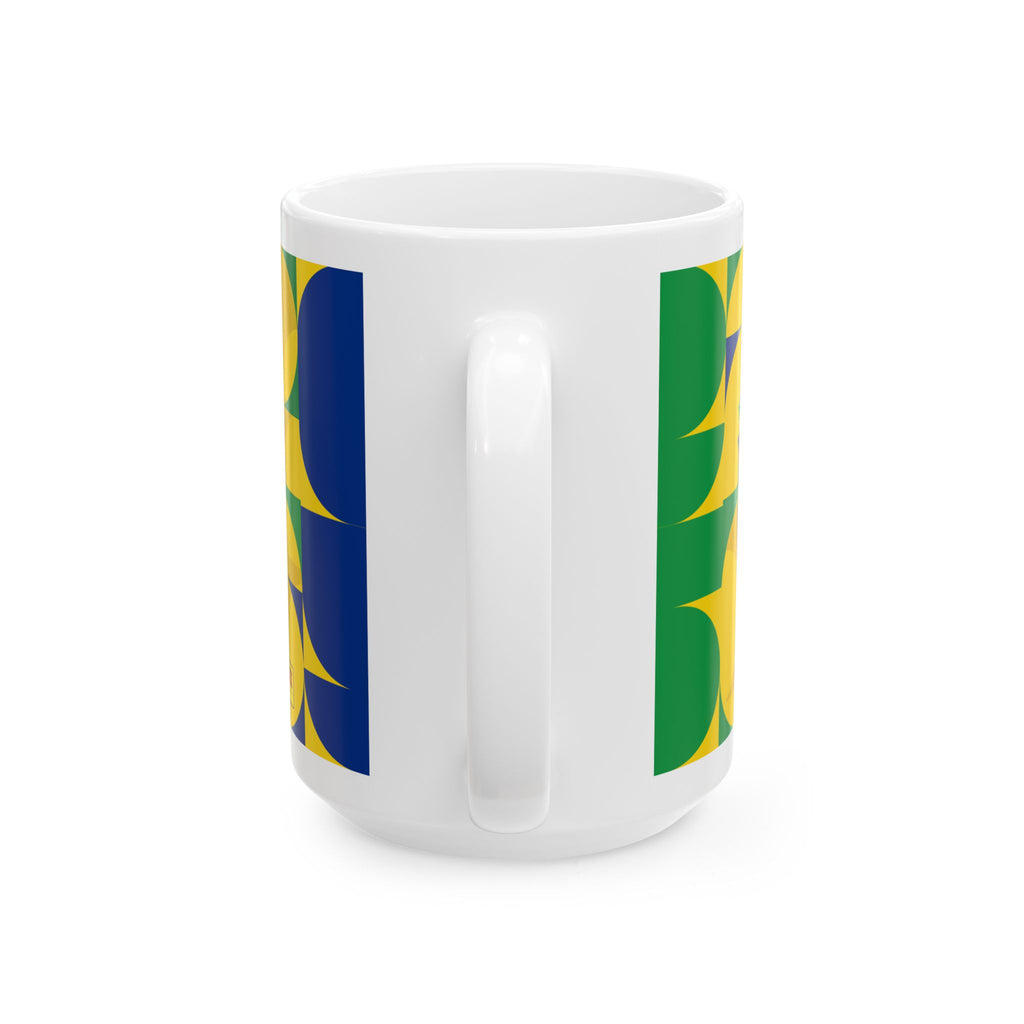 Brazil Soccer Player Danilo Mug — Ceramic Coffee Cup (11oz/15oz), World Cup 2026 Mugs