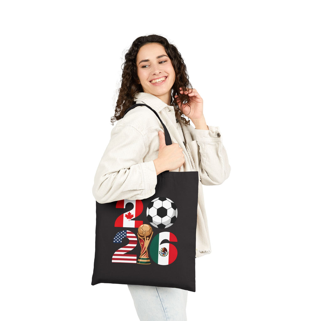 Argentina Soccer 2026 Tote Bag,  World Cup Football Design, Mother's Day Gift