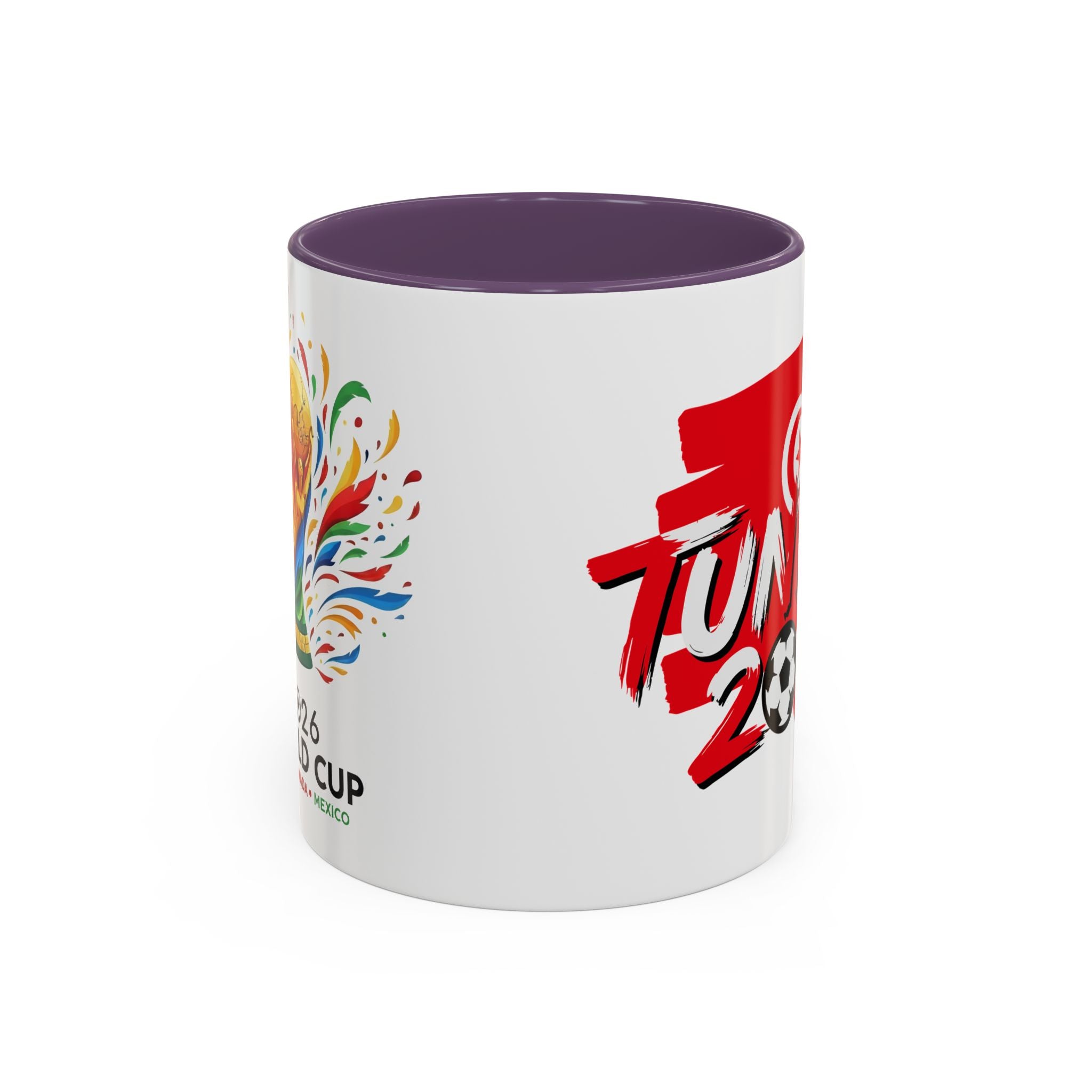 Tunisia 2026 Soccer Logo Mug | World Cup Fan Coffee Mug, Soccer World Cup 2026, Gift for Dad