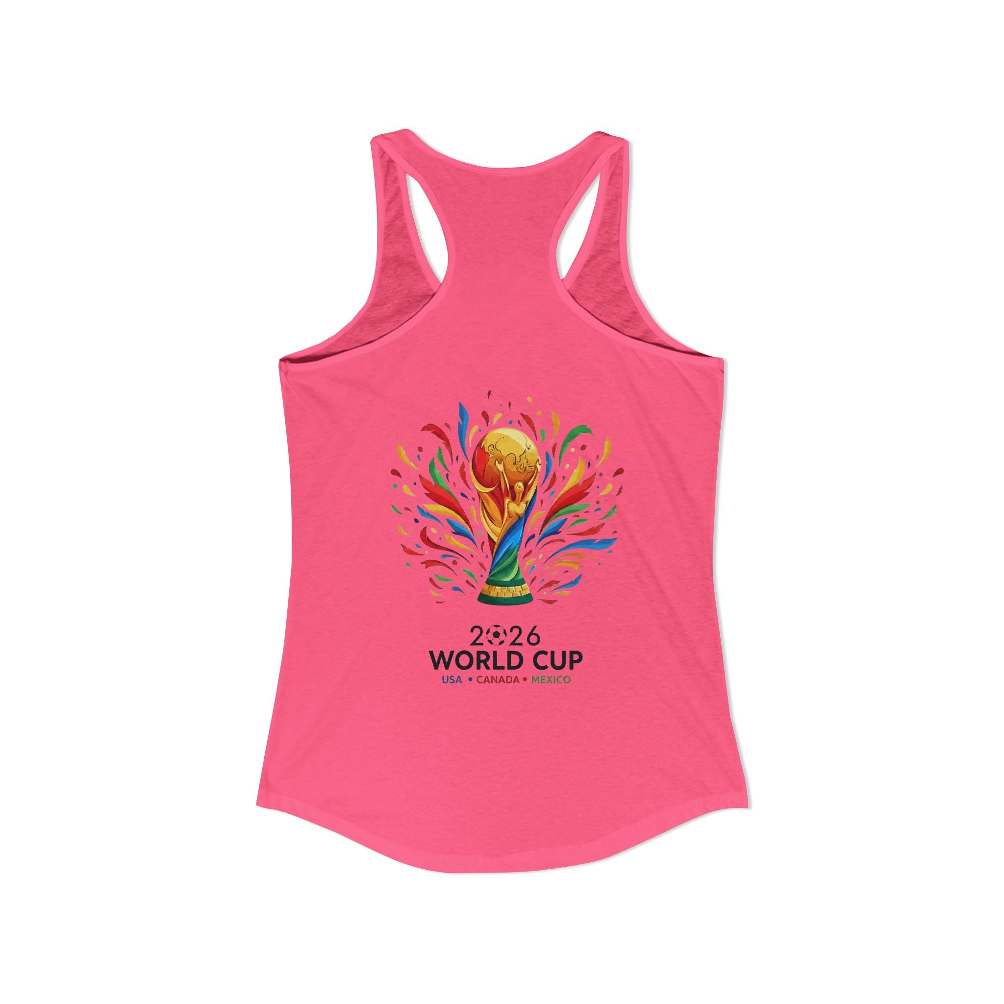 USA Women's Ideal Racerback Tank, Mother's Day Sale, World Cup 2026 Tank, Gift For Mom