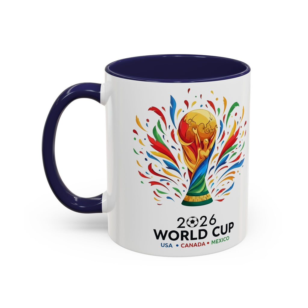 Senegal flag text mug | Accent Coffee Mug 11oz 15oz, Soccer World Cup 2026, Gift for Dad