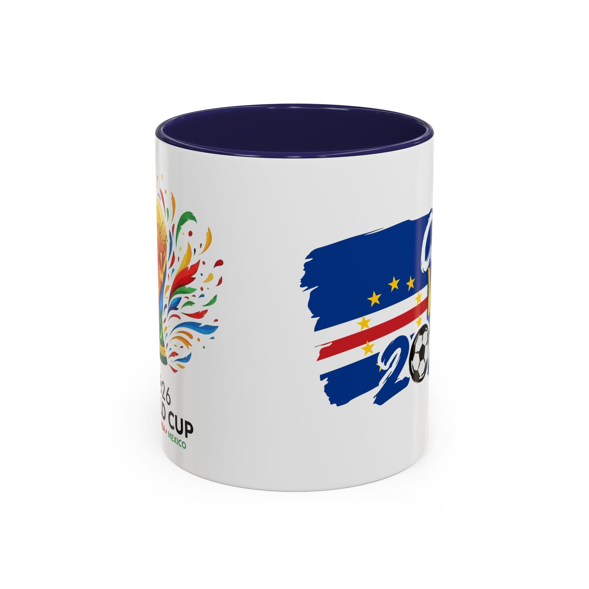Cape Verde 2026 Soccer World Cup Mug | Accent Coffee Mug 11oz 15oz,Soccer World Cup 2026, Gift for Dad