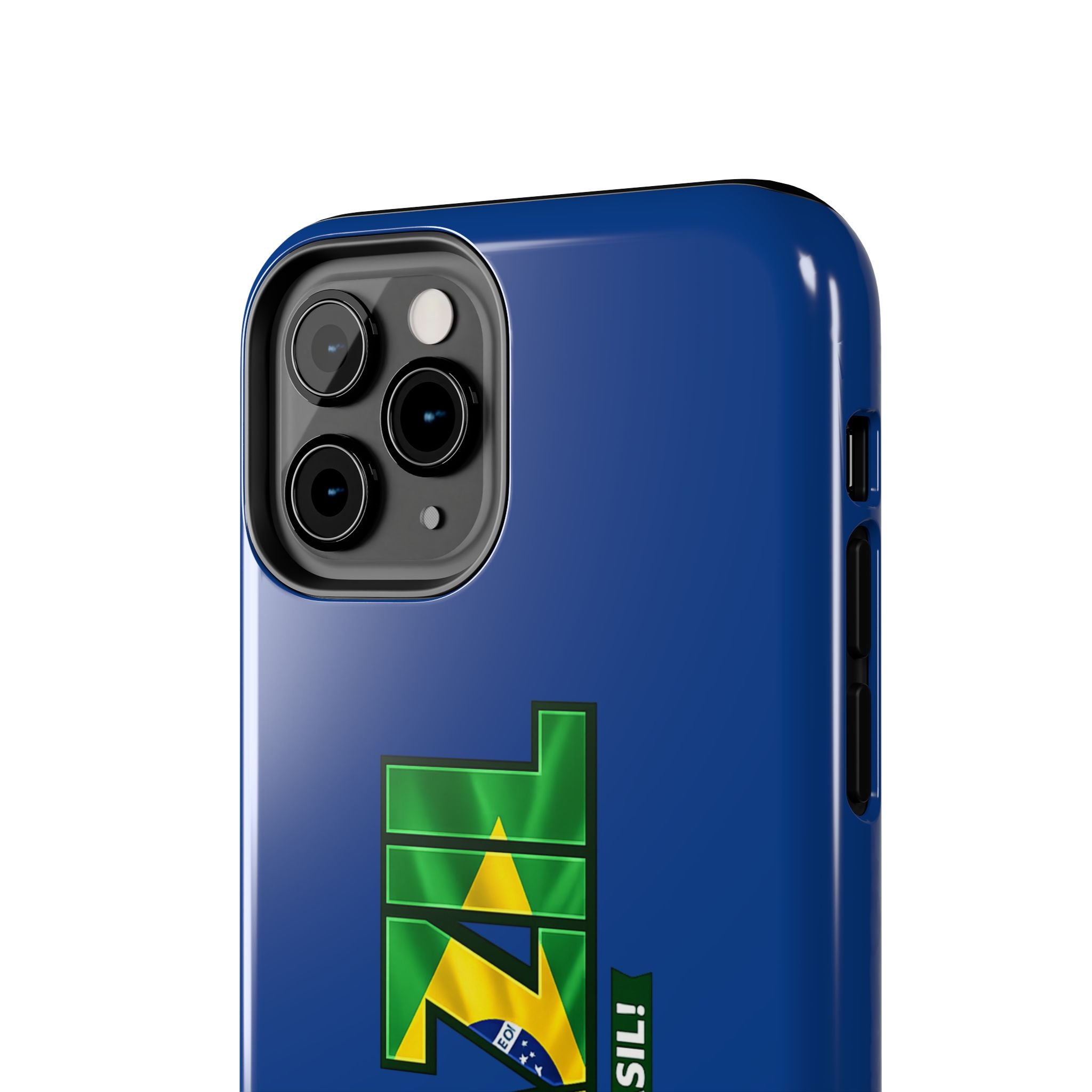 Brazil Soccer Fan Phone Case, Protective, Glossy, World Cup 2026, Tough Cases, Custom Phone Cases