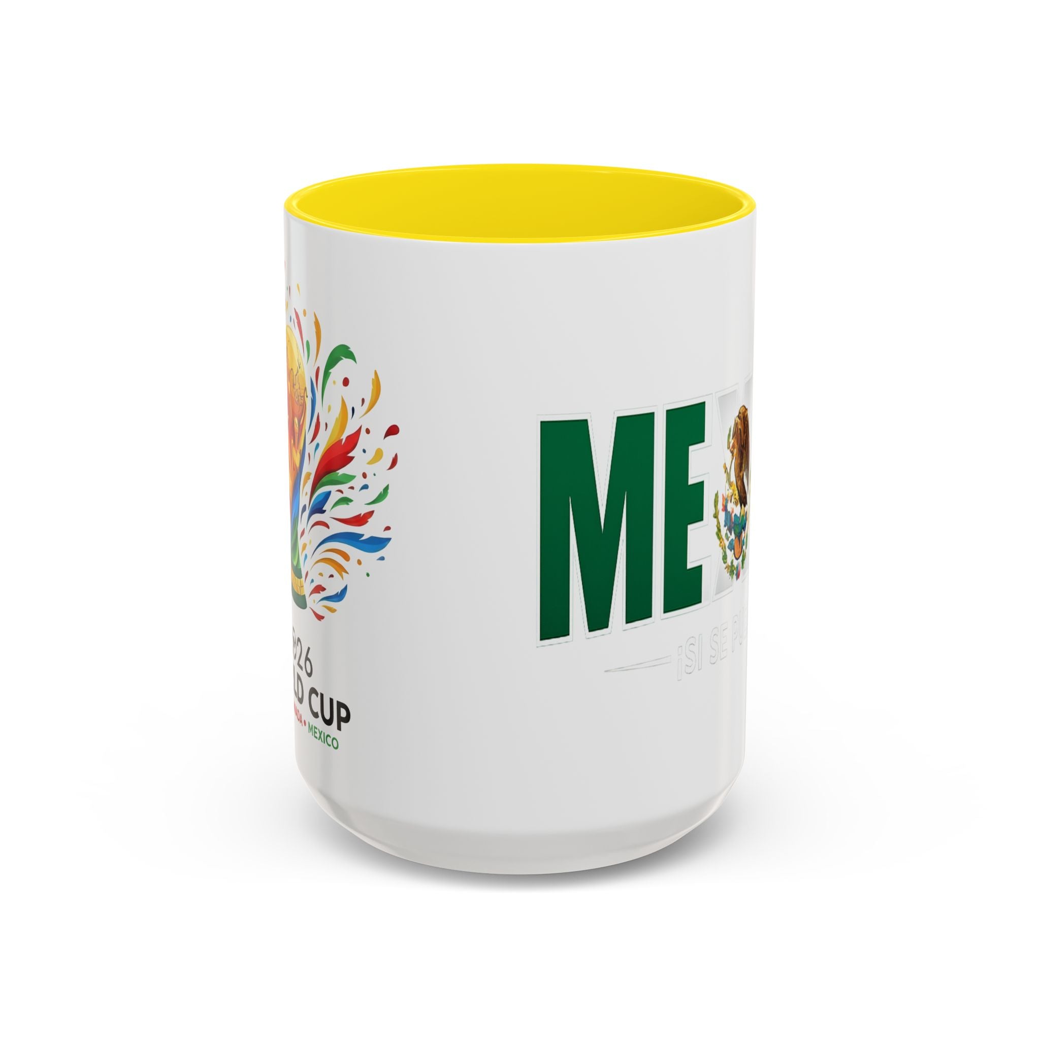 Mexico Coffee Mug | Accent Coffee Cup 11oz 15oz, World Cup 2026, Gift for Dad, Mexican Flag