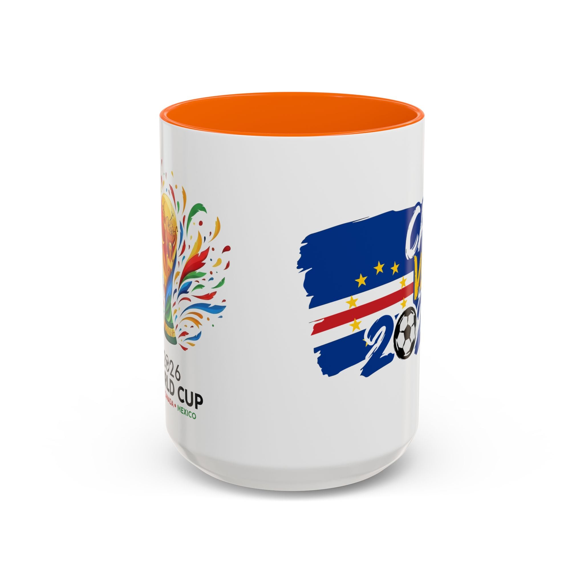 Cape Verde 2026 Soccer World Cup Mug | Accent Coffee Mug 11oz 15oz,Soccer World Cup 2026, Gift for Dad