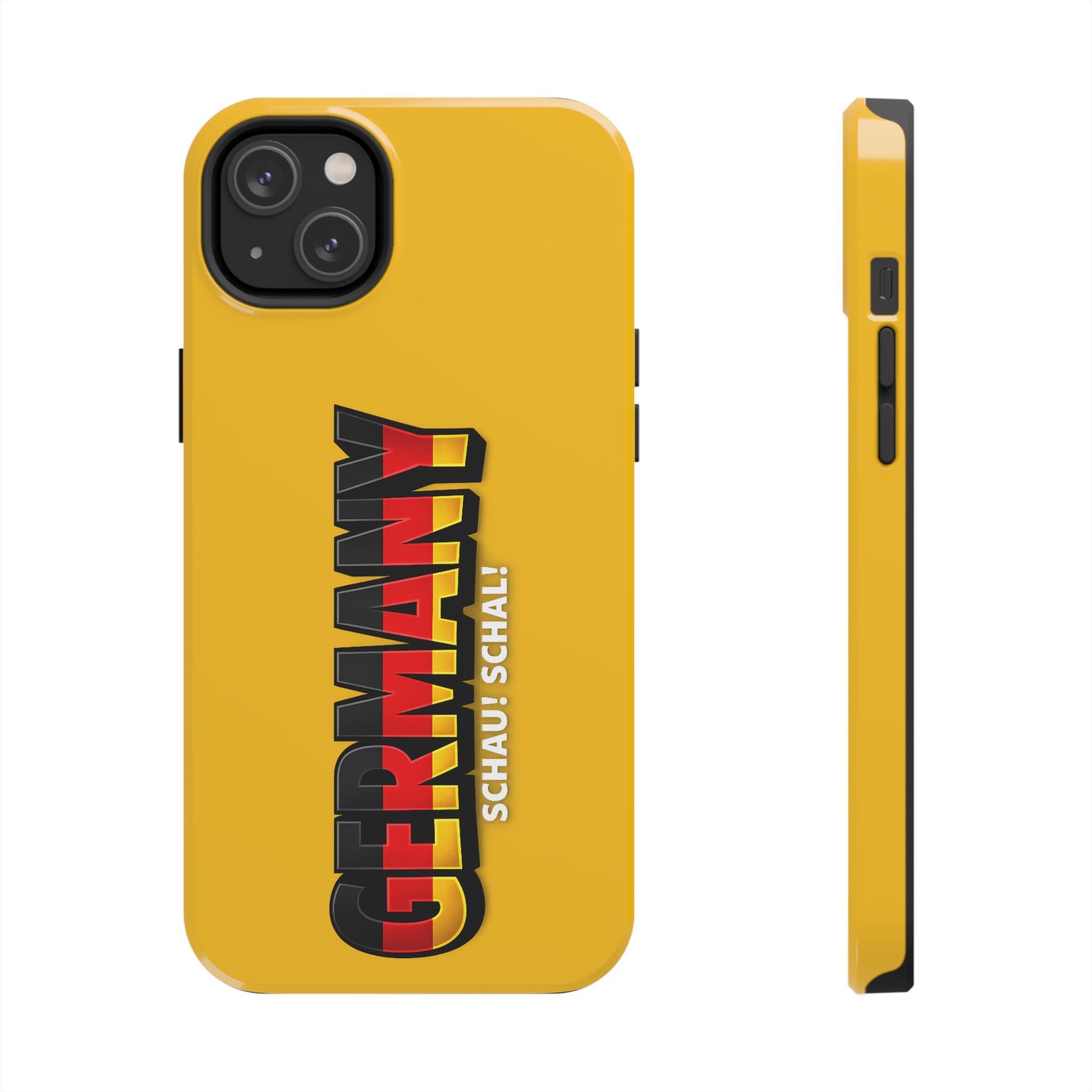 Germany Text Phone Case | Soccer Fan Phone Case, Protective, Glossy, World Cup 2026