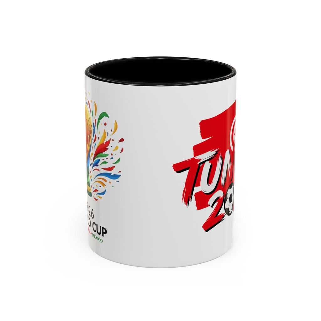 Tunisia 2026 Soccer Logo Mug | World Cup Fan Coffee Mug, Soccer World Cup 2026, Gift for Dad