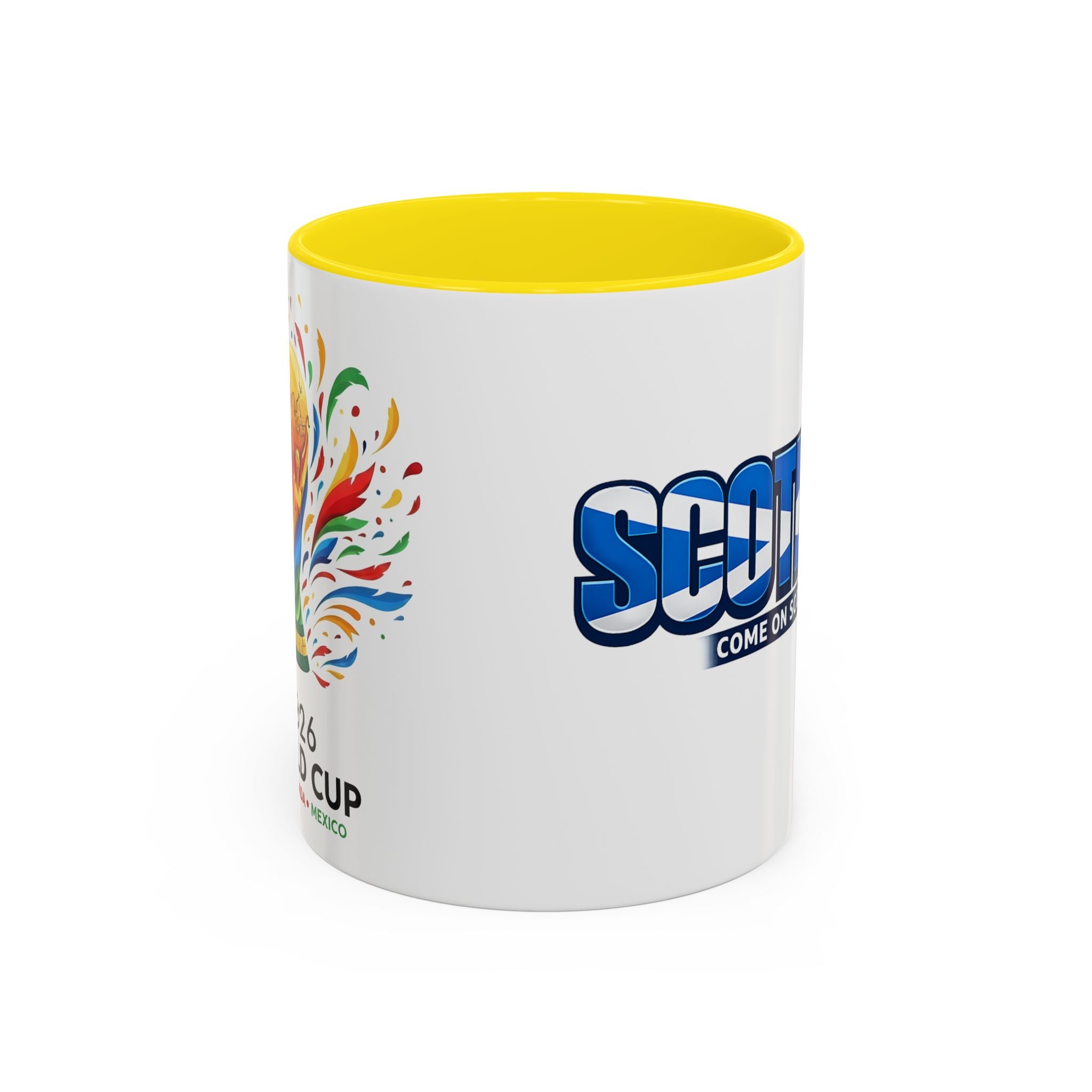Scotland Come On Scotland Mug | Accent Coffee Mug 11oz 15oz, Soccer World Cup 2026, Gift for Dad