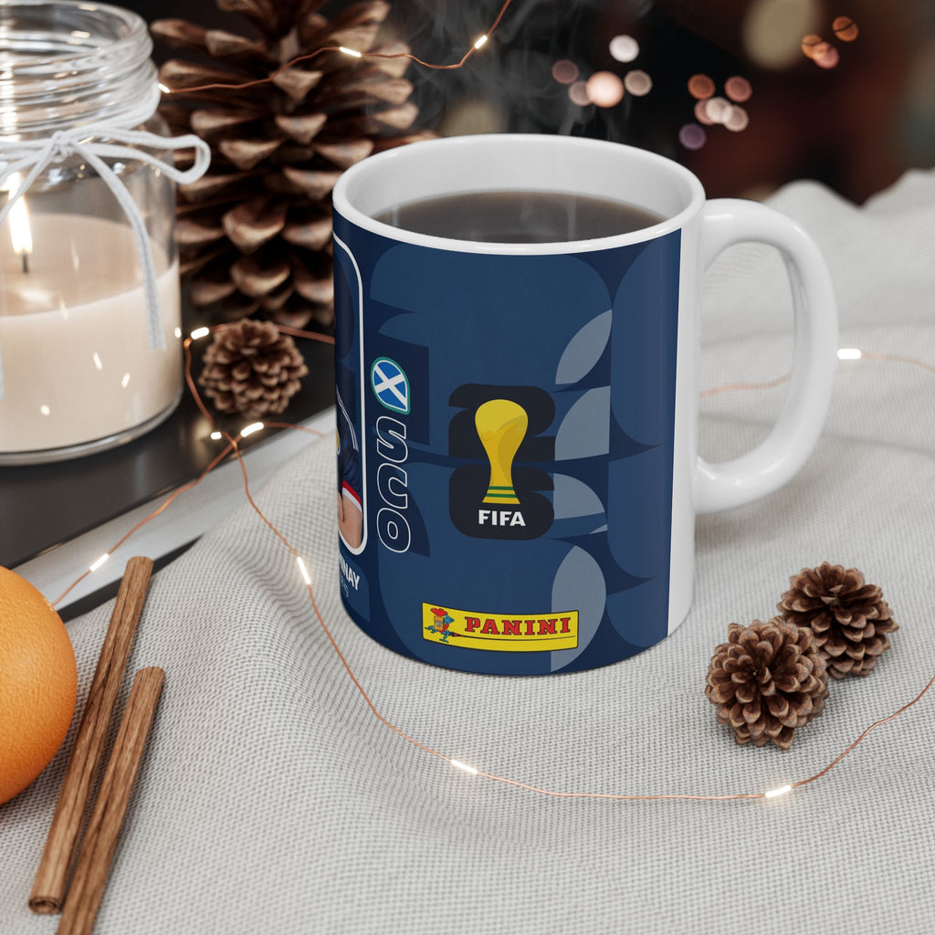Scotland Soccer Player Scott McTominay Mug — Ceramic Coffee Cup (11oz/15oz), World Cup 2026 Mugs