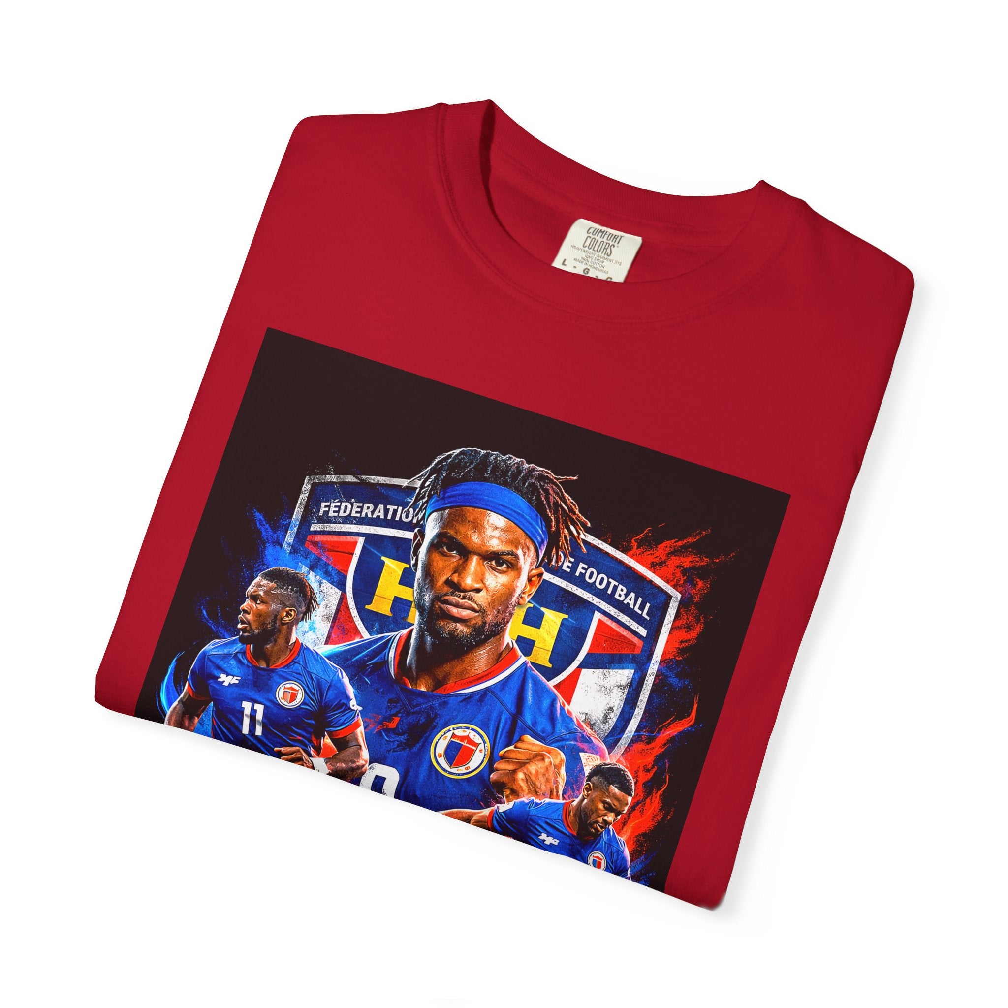 Haiti Soccer Players T-shirt | 2026 World Cup Back Graphic, Haiti Flag, Gift for him, Collectible