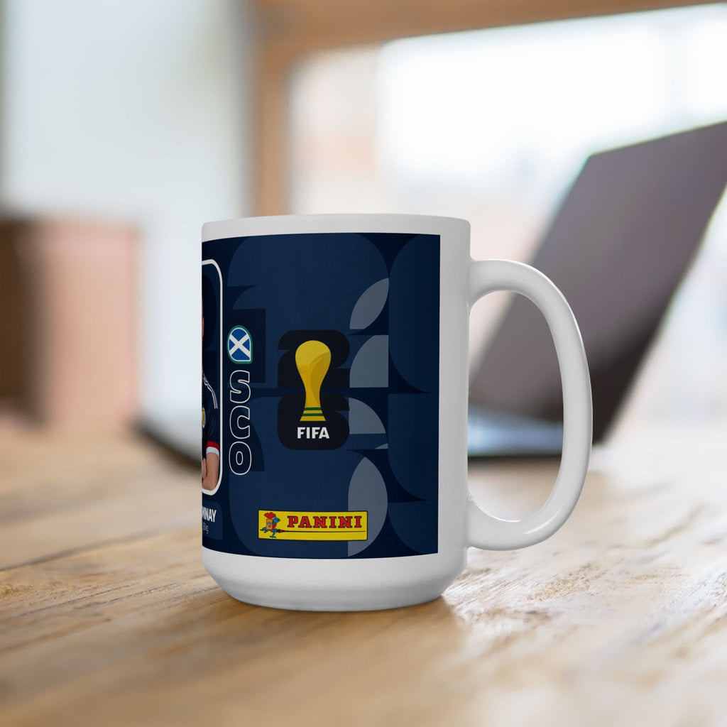 Scotland Soccer Player Scott McTominay Mug — Ceramic Coffee Cup (11oz/15oz), World Cup 2026 Mugs