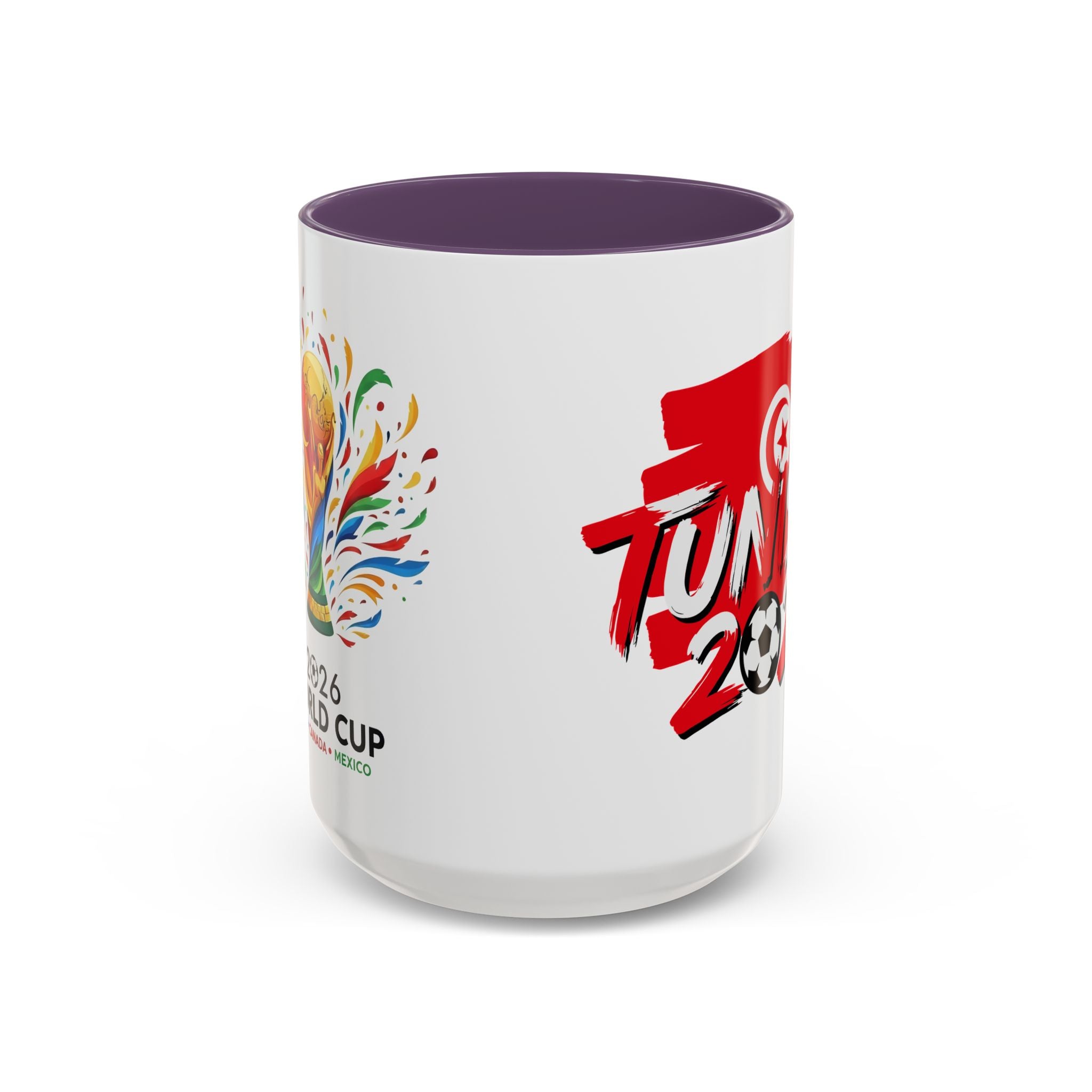 Tunisia 2026 Soccer Logo Mug | World Cup Fan Coffee Mug, Soccer World Cup 2026, Gift for Dad