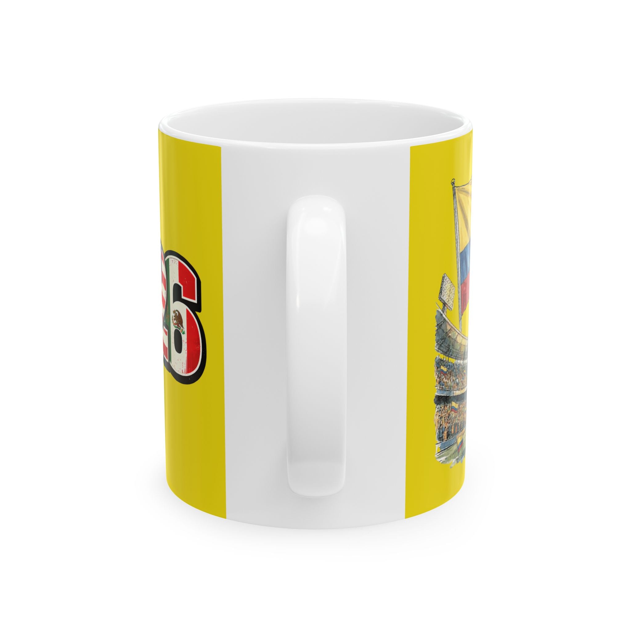 Colombia World Cup 2026 Soccer Mug, Ceramic Mug, Colombia Flag, Gift For Dad