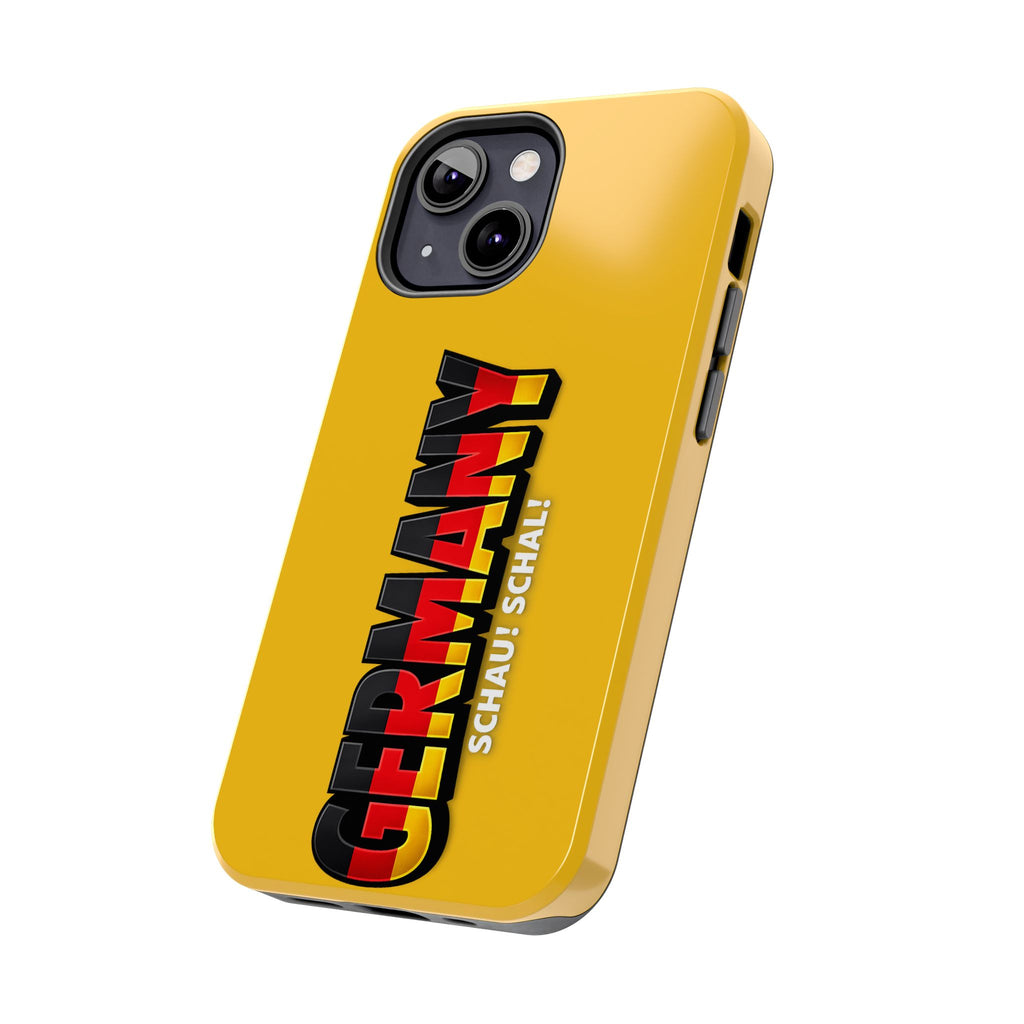 Germany Text Phone Case | Soccer Fan Phone Case, Protective, Glossy, World Cup 2026
