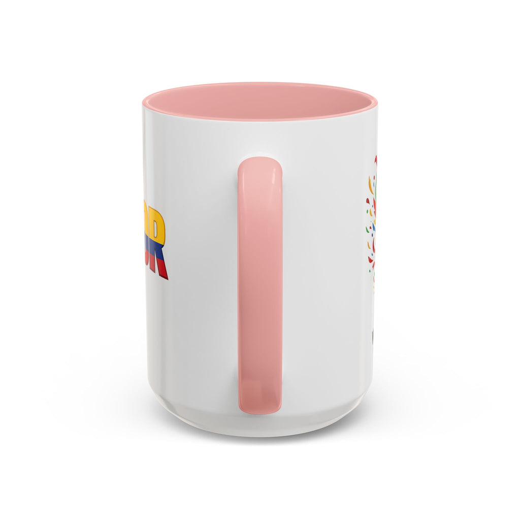 Ecuador Flag Text mug | Accent Coffee Mug (11/15oz), World Cup 2026, Gift for Dad, Father Day