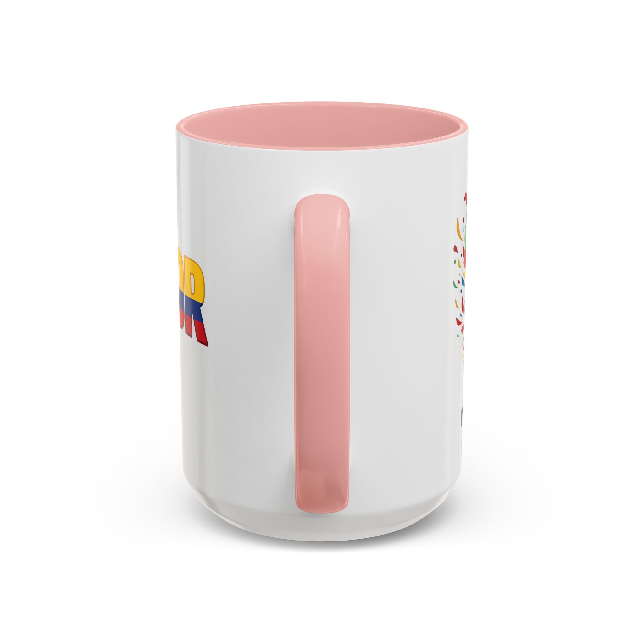 Ecuador Flag Text mug | Accent Coffee Mug (11/15oz), World Cup 2026, Gift for Dad, Father Day