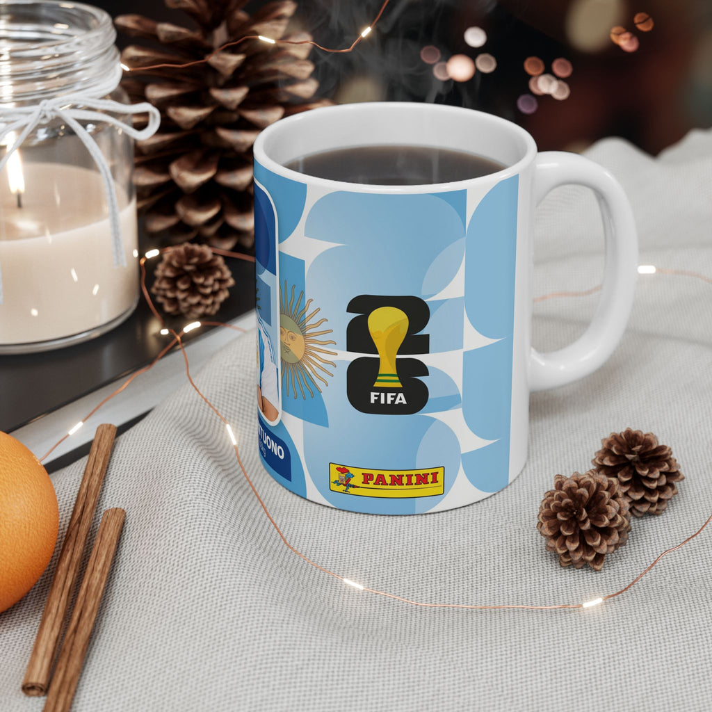 Argentina Soccer Player Franco Mastantuono' Mug — Fan Gift (11oz/15oz), World Cup 2026 Mugs
