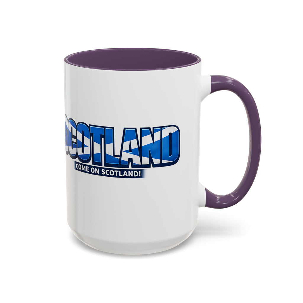 Scotland Come On Scotland Mug | Accent Coffee Mug 11oz 15oz, Soccer World Cup 2026, Gift for Dad