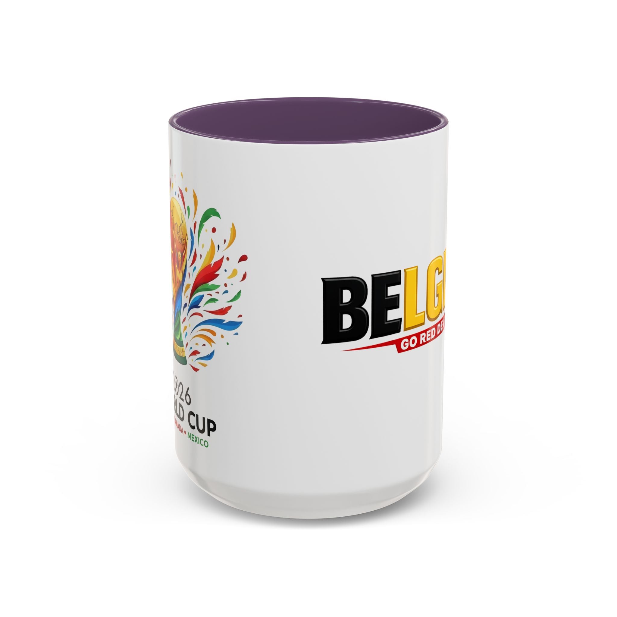 Belgium Go Red Devils Mug | Accent Coffee Mug 11oz 15oz