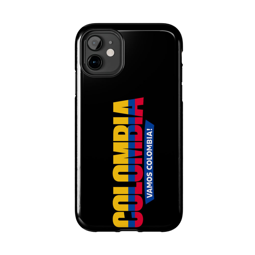 Colombia Vertical Flag Phone Case | Vamos Colombia, Protective, Glossy, World Cup 2026, Gift For Him