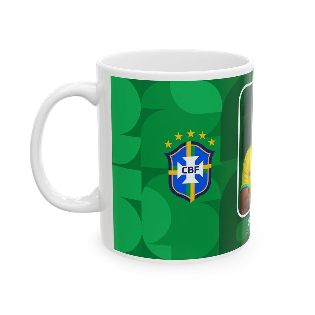 Brazil Casemiro Ceramic Coffee Cup (11oz/15oz), World Cup 2026 Mugs