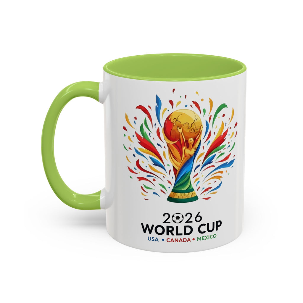 Jordan 2026 Soccer Logo Mug | Accent Coffee Mug 11oz 15oz, World Cup 2026, Gift for Dad