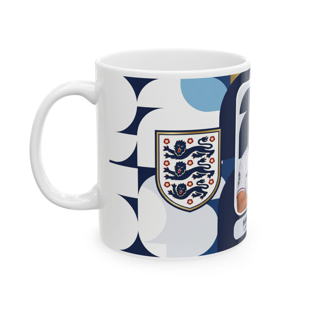 Harry Kayne England Soccer Ceramic Cup — England Football Team Collectible (11oz, 15oz), World Cup 2026 Mugs