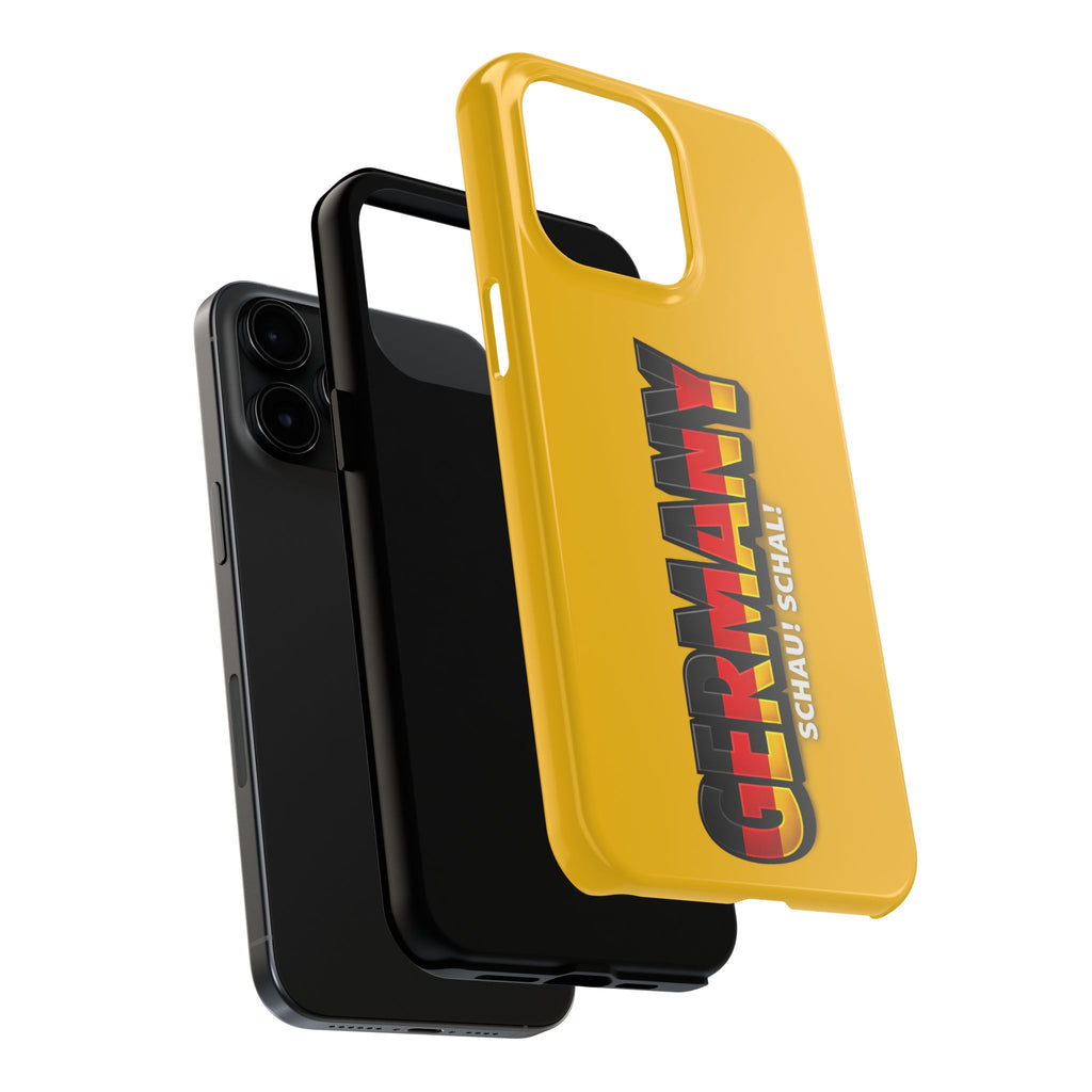 Germany Text Phone Case | Soccer Fan Phone Case, Protective, Glossy, World Cup 2026