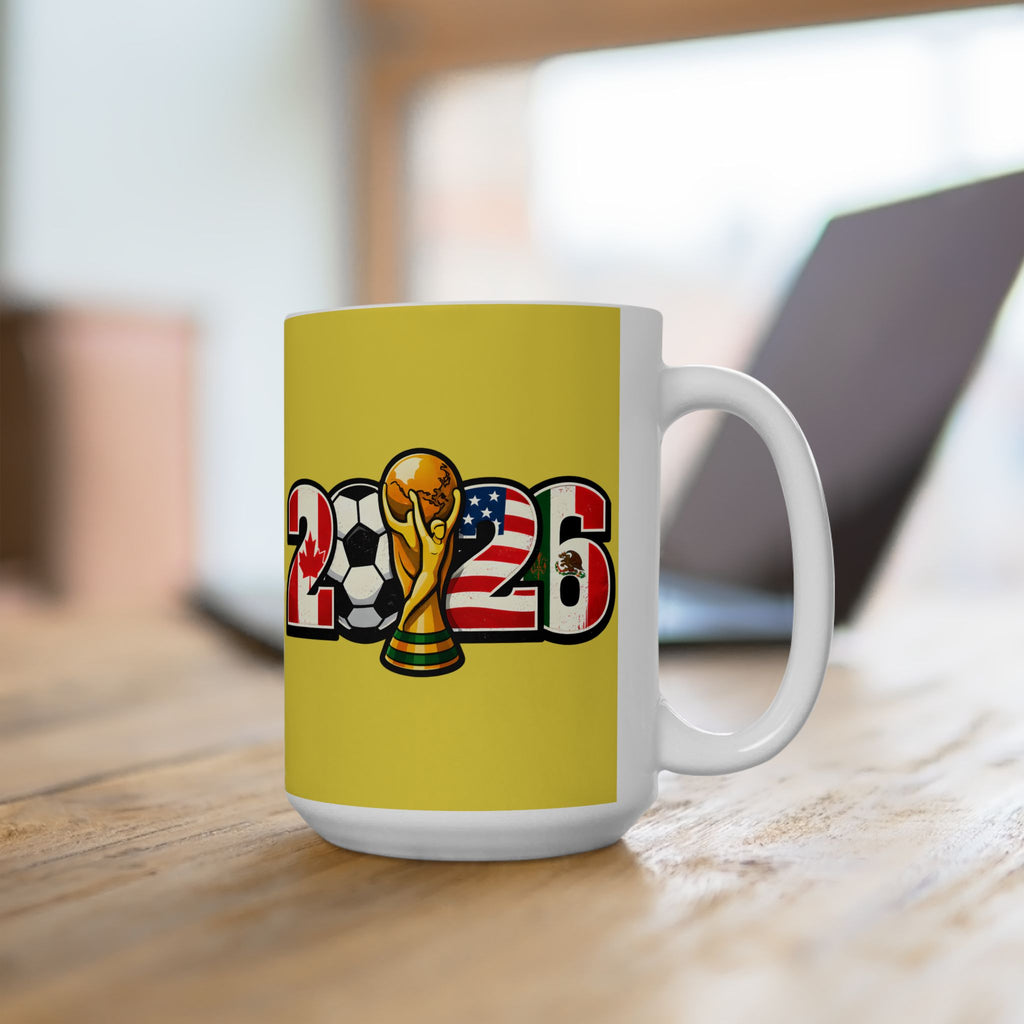 Brazil World Cup 2026 Mug | Fan Coffee Cup, Brazil Flag, Gift For Dad