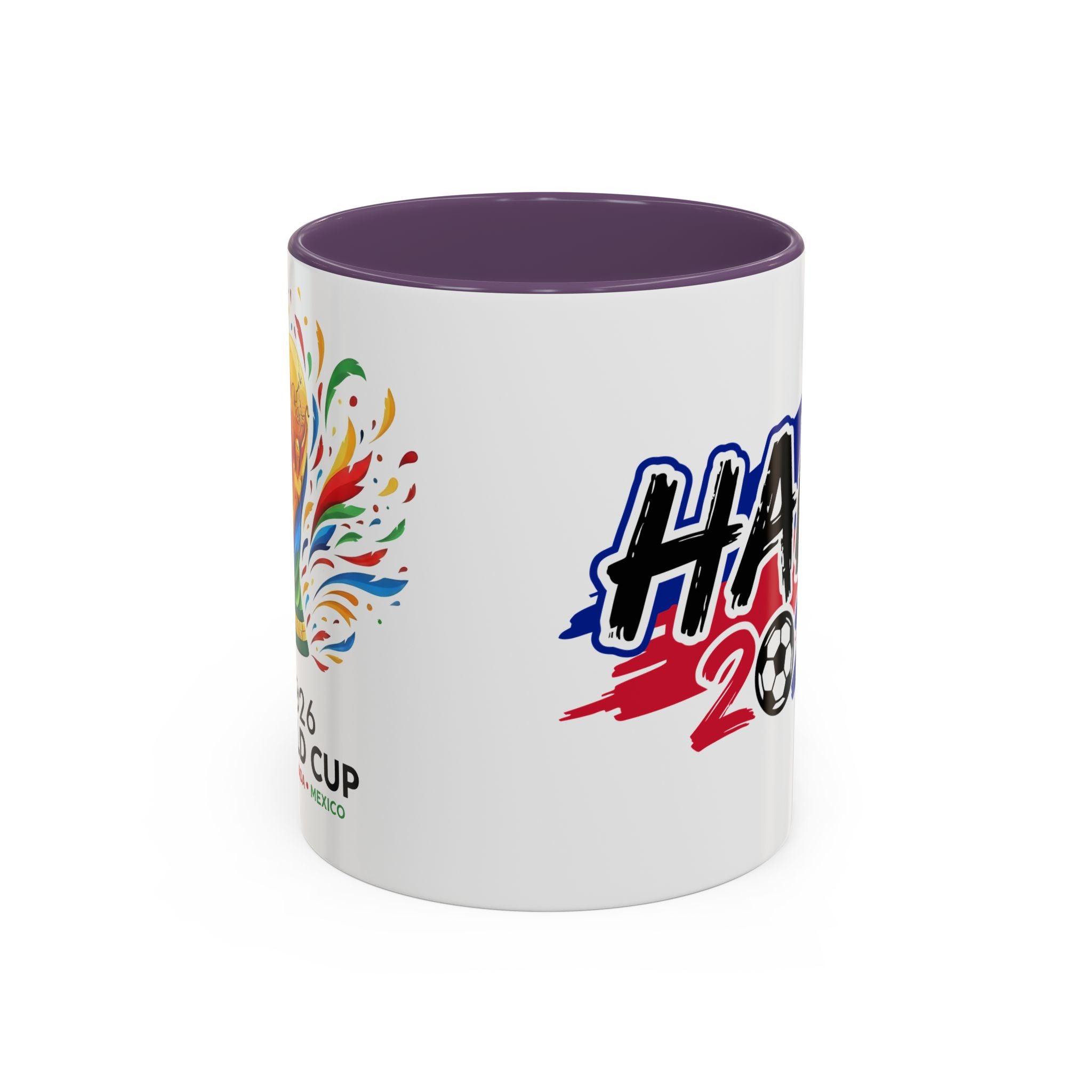 Haiti 2026 Soccer Graphic Mug | Accent Coffee Mug,Soccer World Cup 2026, Gift for Dad