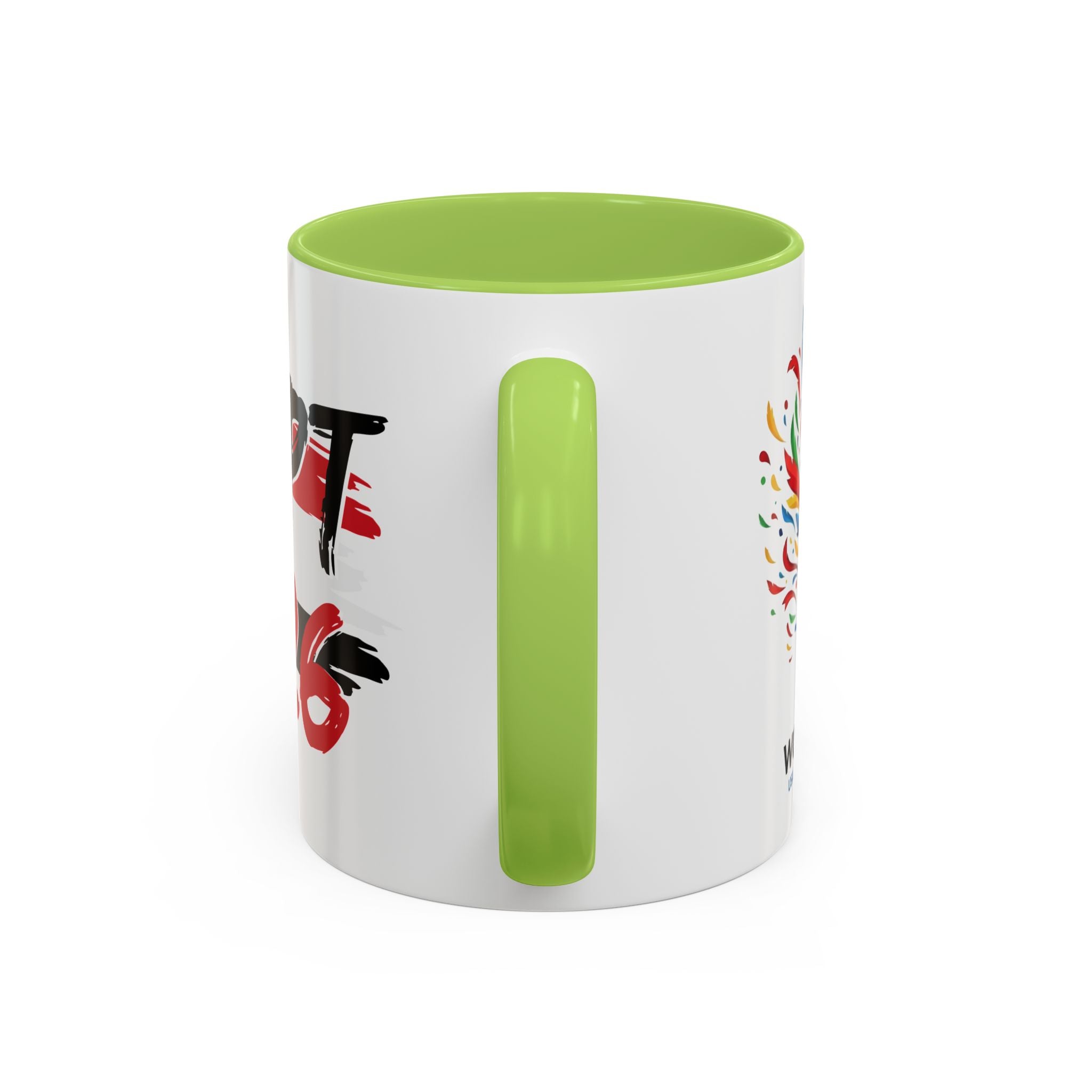 Egypt 2026 Soccer World Cup Accent Coffee Mug | Egypt 2026 Football Flag Design, Soccer World Cup 2026, Gift for Dad